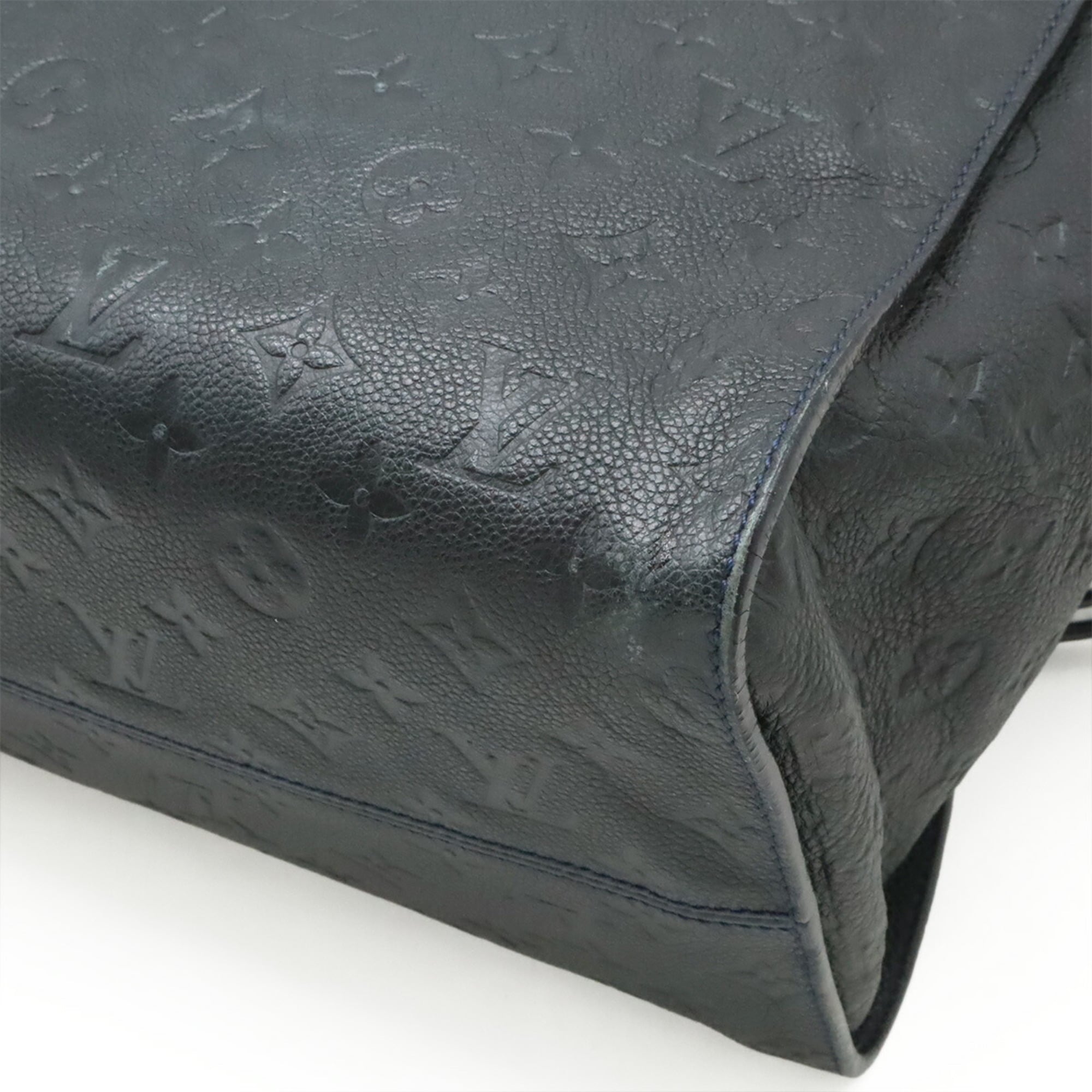 Louis Vuitton Infini Monogram Empreinte Leather Shoulder Bag Tote Bag (Pre-Owned)