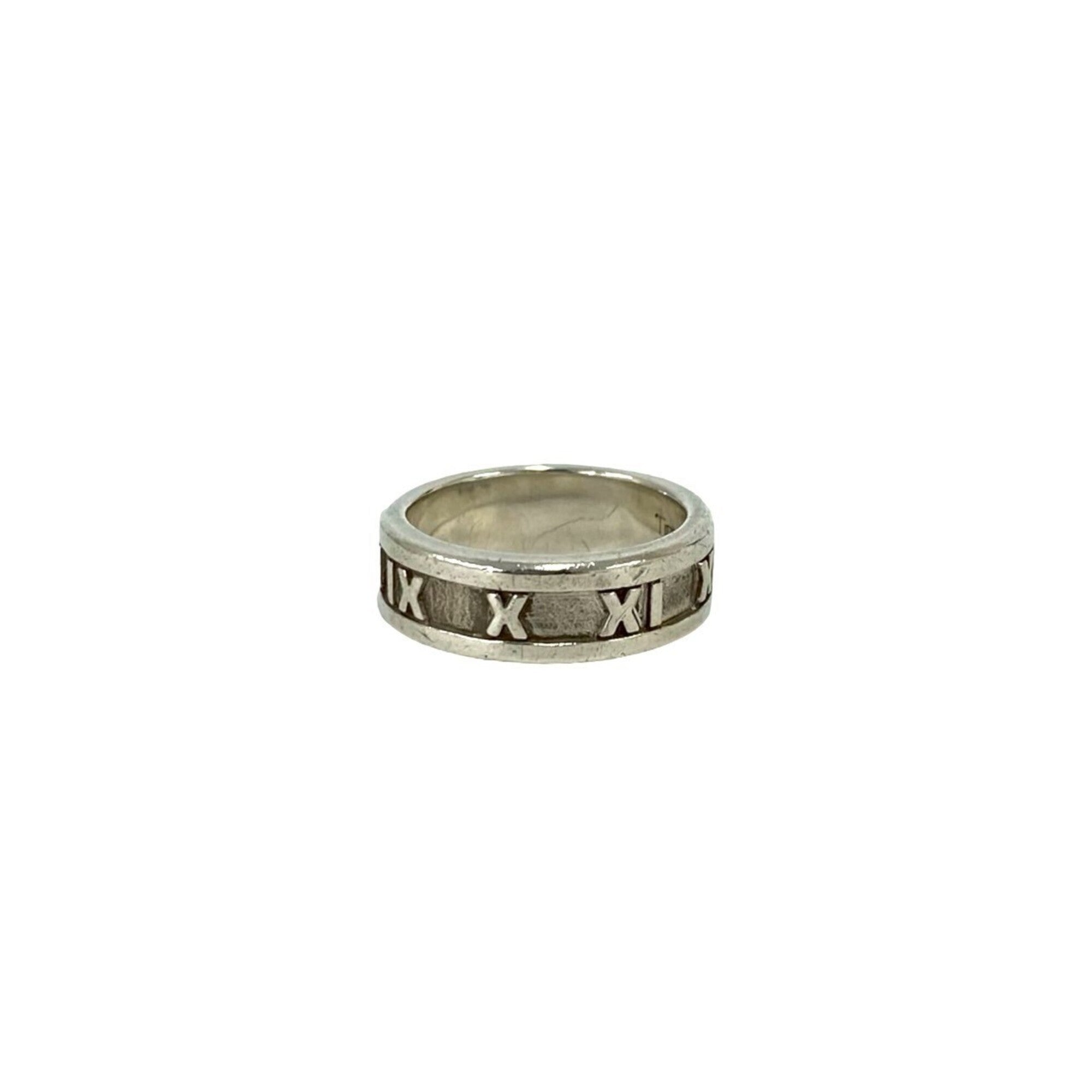 Tiffany Silver Silver 925 Band Ring (Pre-Owned)