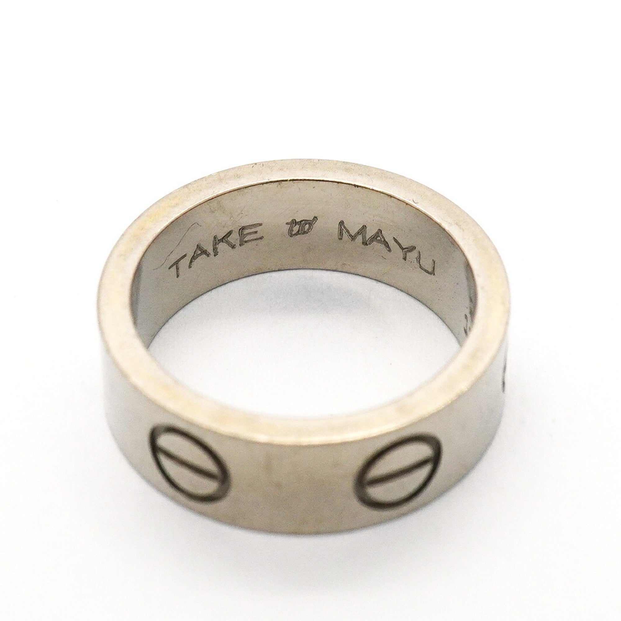 Cartier White Gold (18K) Band Ring (Pre-Owned)