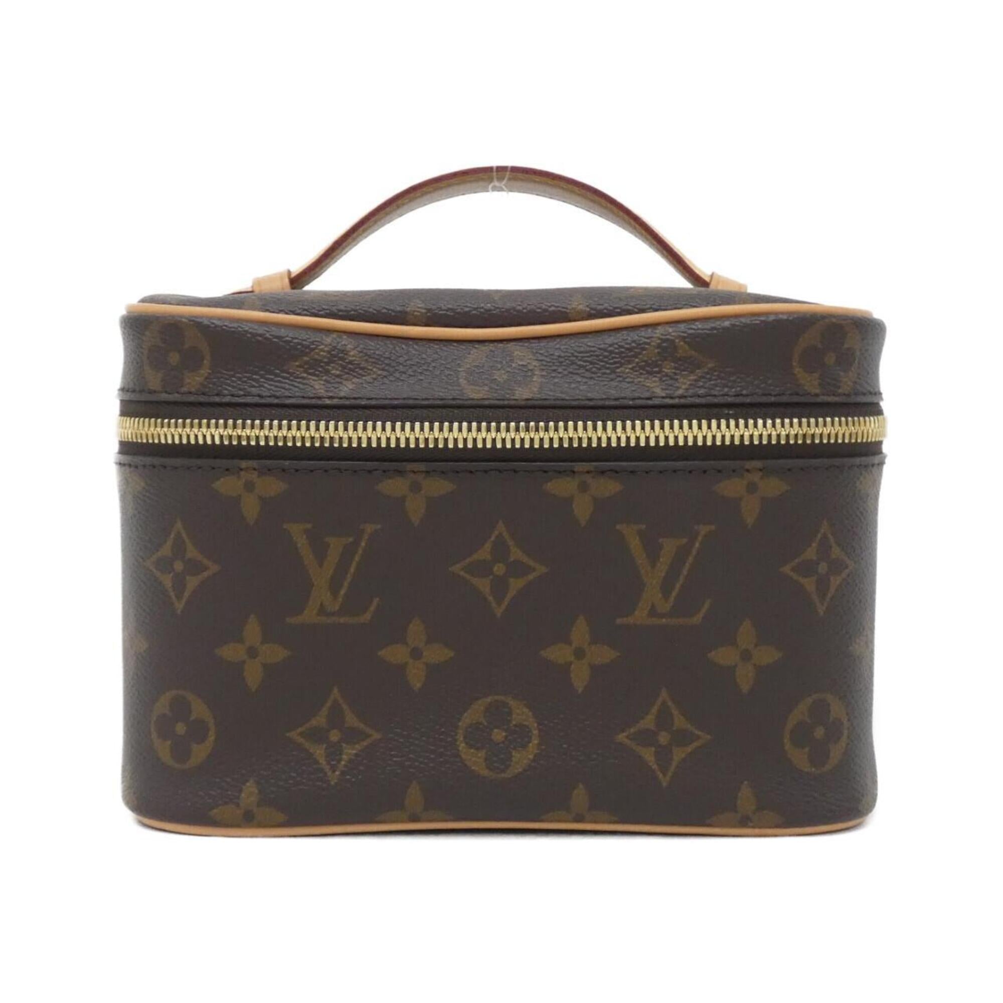 Louis Vuitton Brown Coated Canvas Handbag (Pre-Owned)