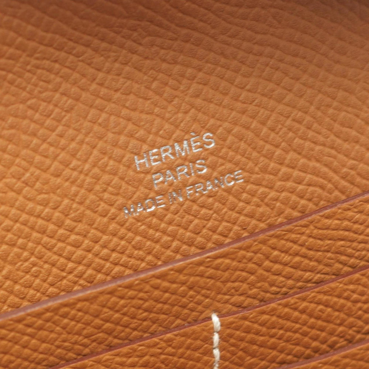 Hermes Brown Epsom Leather Shoulder Bag (Pre-Owned)