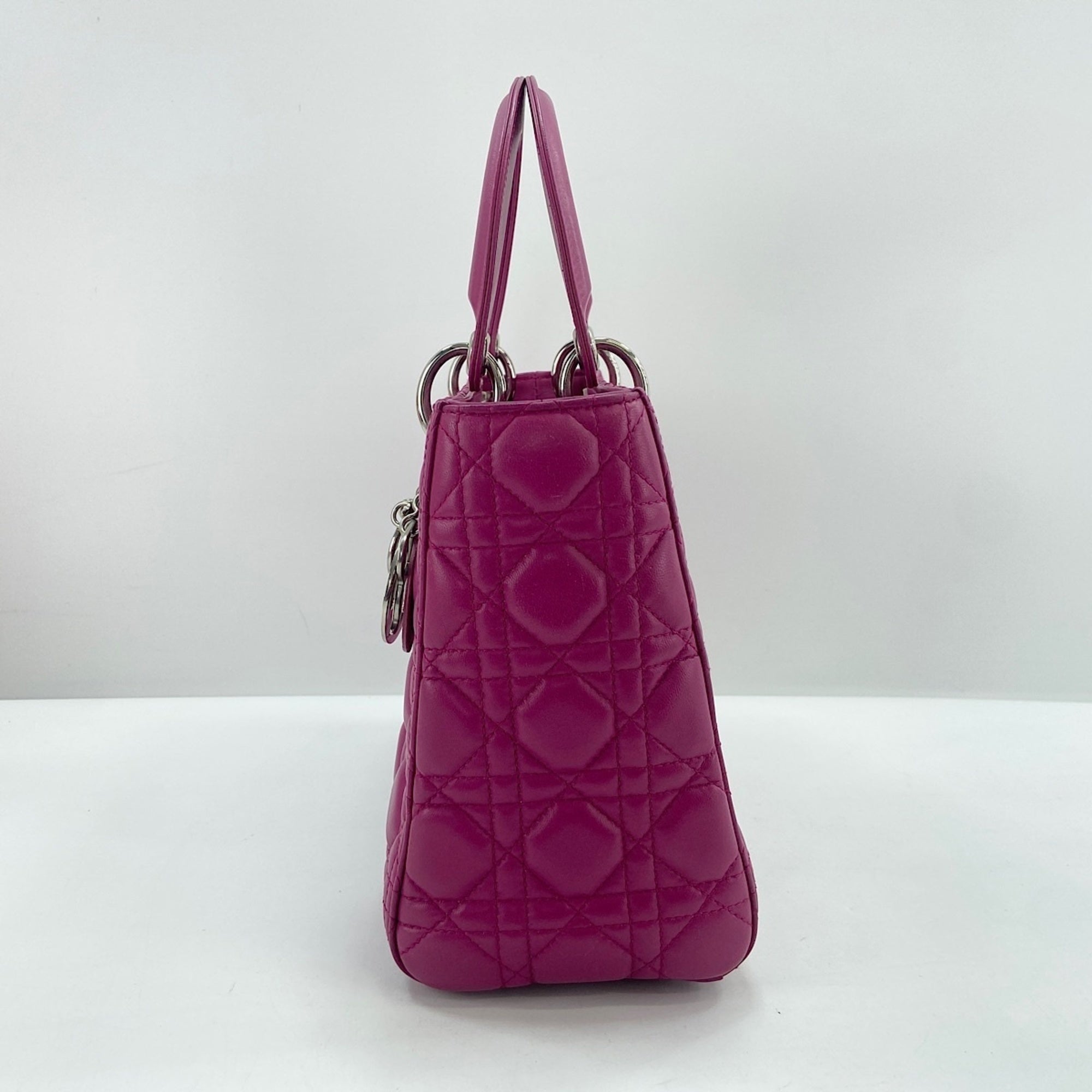 Christian Dior Purple Handbag Shoulder Bag (Pre-Owned)