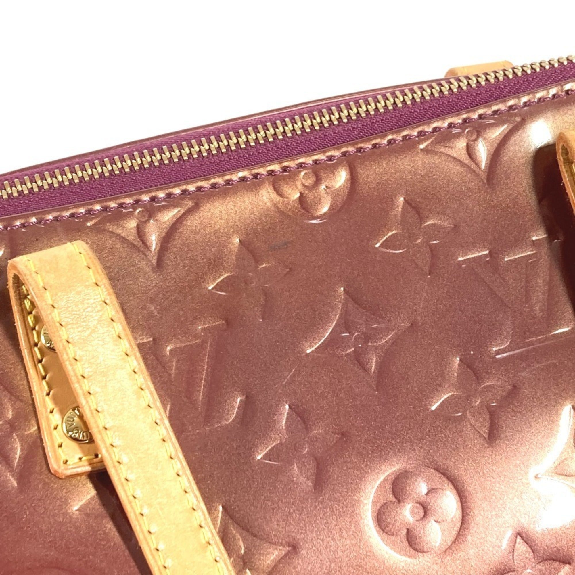 Louis Vuitton Purple Monogram Vernis Canvas Shoulder Bag Tote Bag (Pre-Owned)