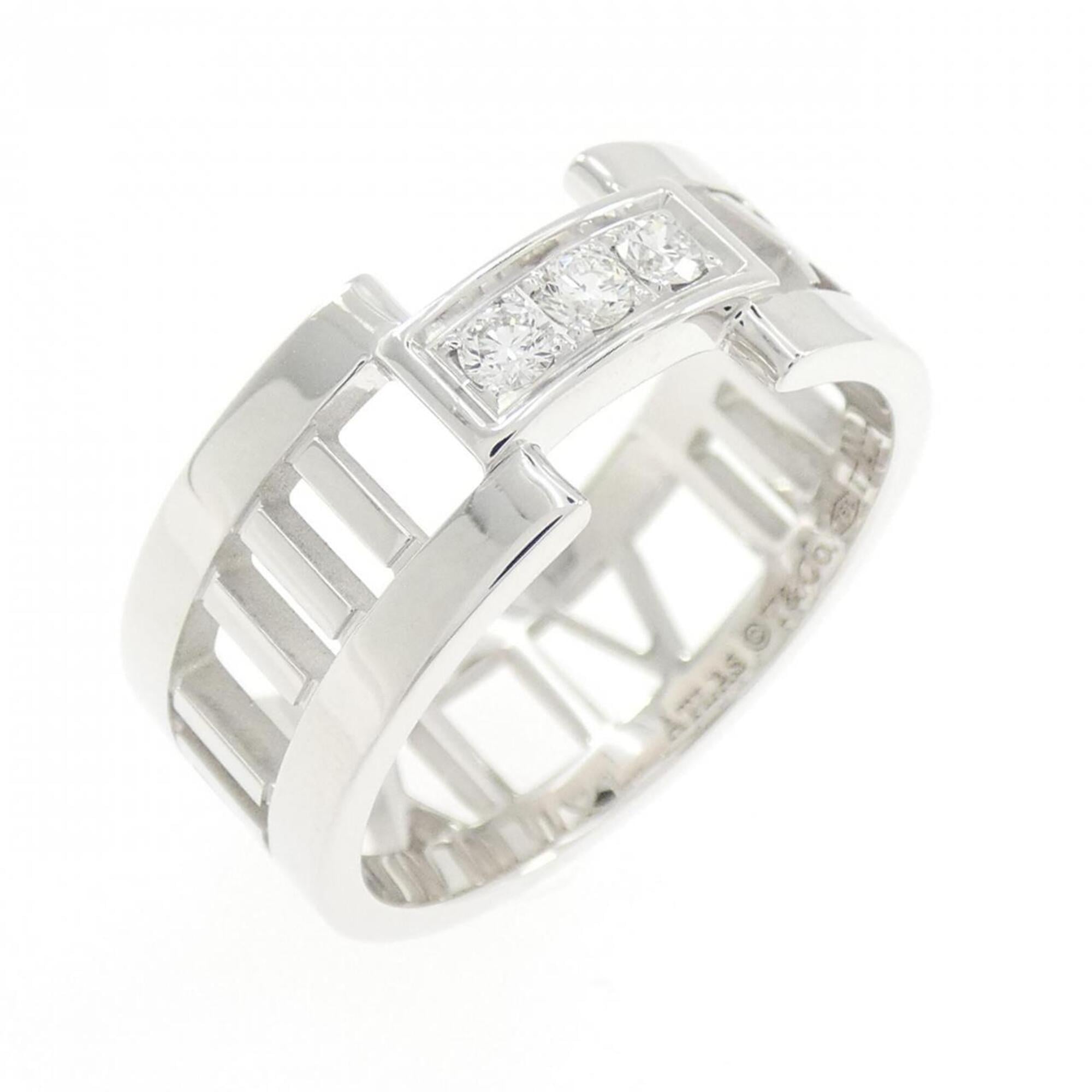 Tiffany White Gold (18K) Band Ring (Pre-Owned)