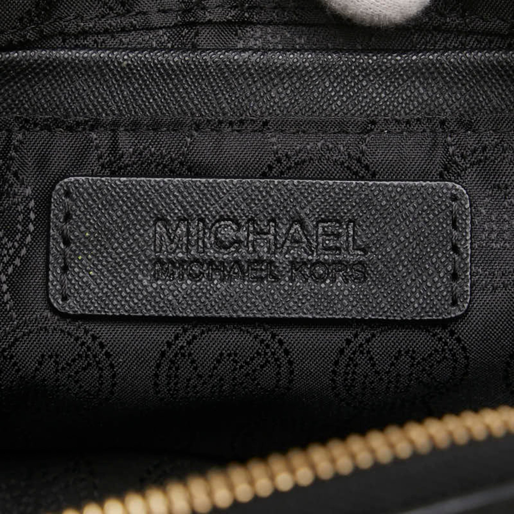 Michael Kors Black Leather Pouch (Pre-Owned)