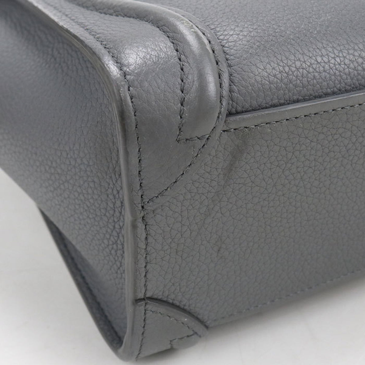 Celine Gray Leather Handbag (Pre-Owned)