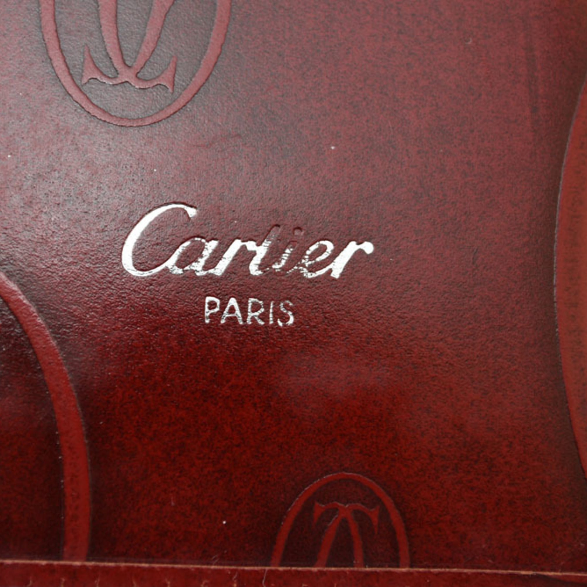 Cartier Bordeaux Patent Leather (Pre-Owned)