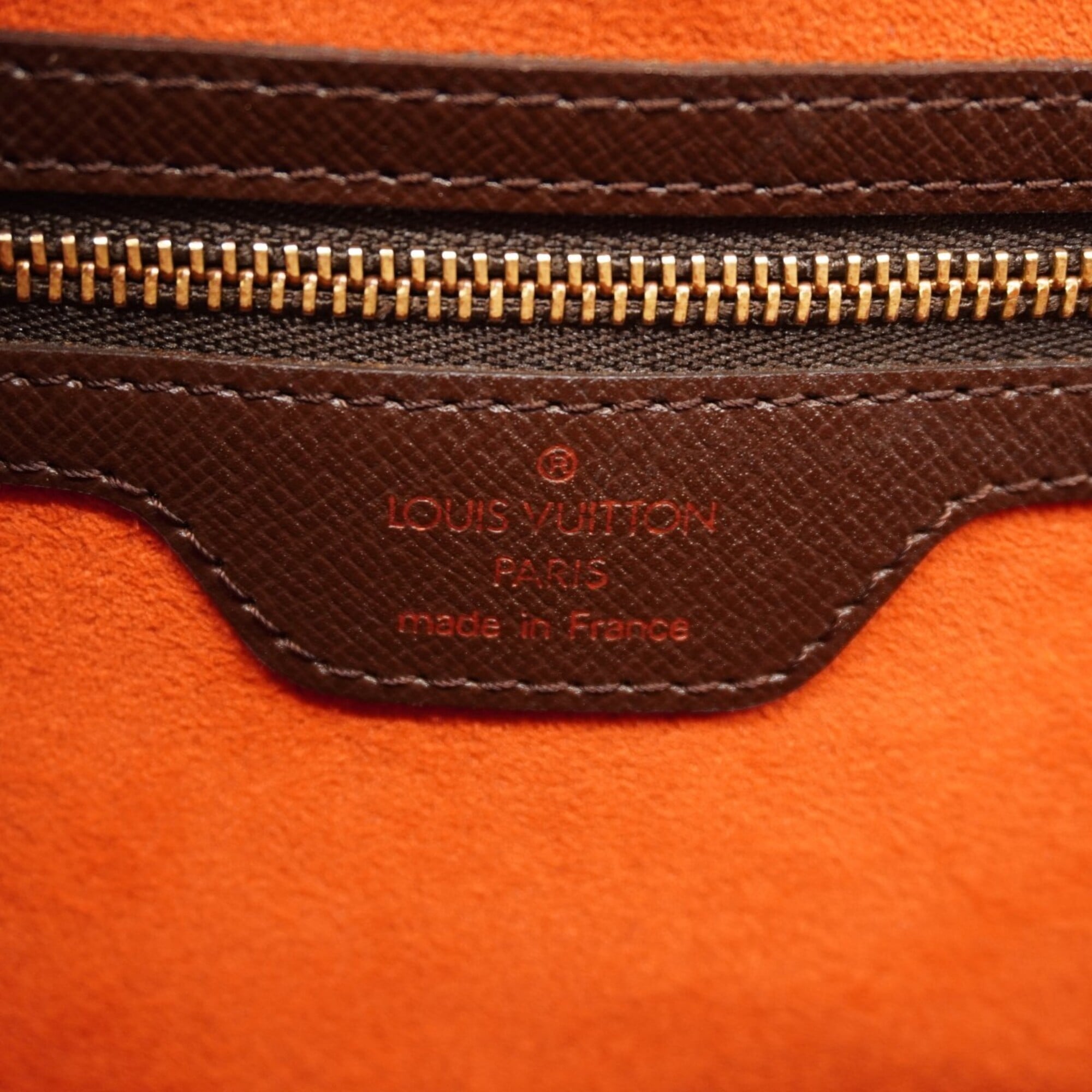 Louis Vuitton Ebene Handbag (Pre-Owned)