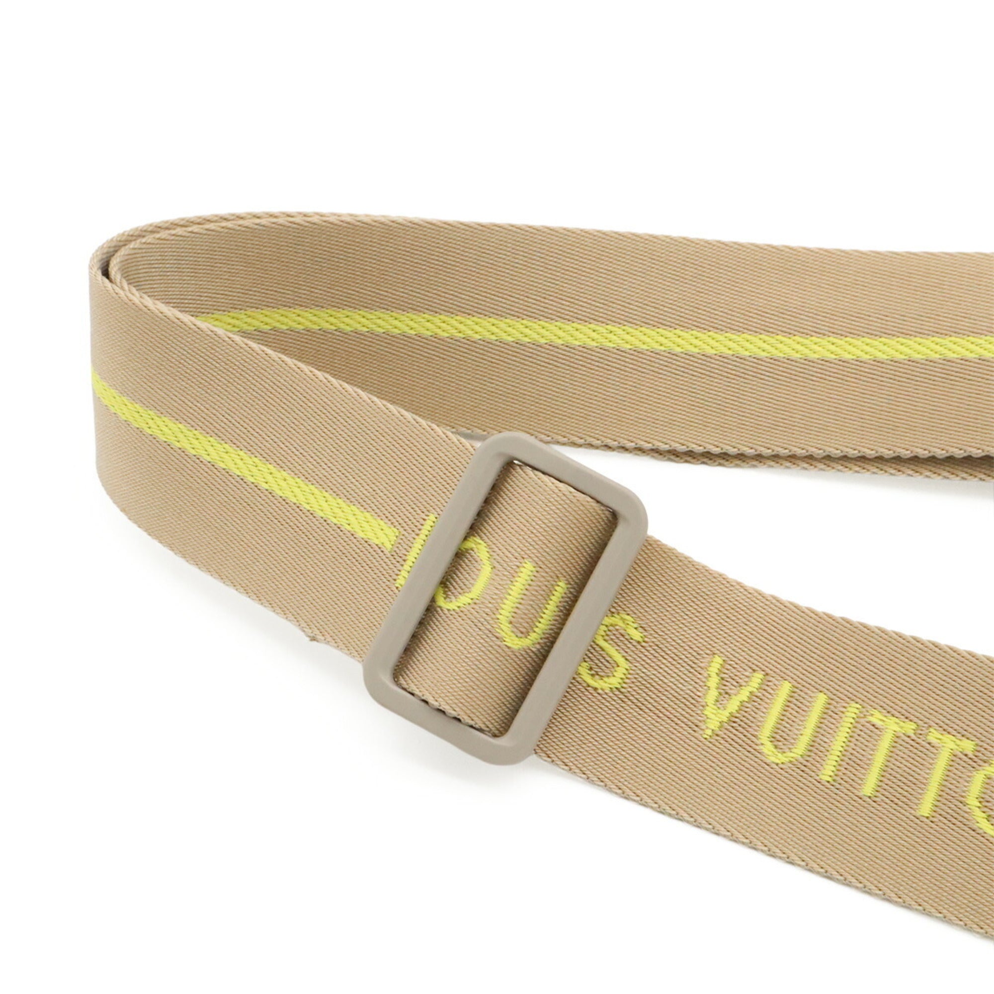 Louis Vuitton Yellow Canvas Shoulder Bag (Pre-Owned)