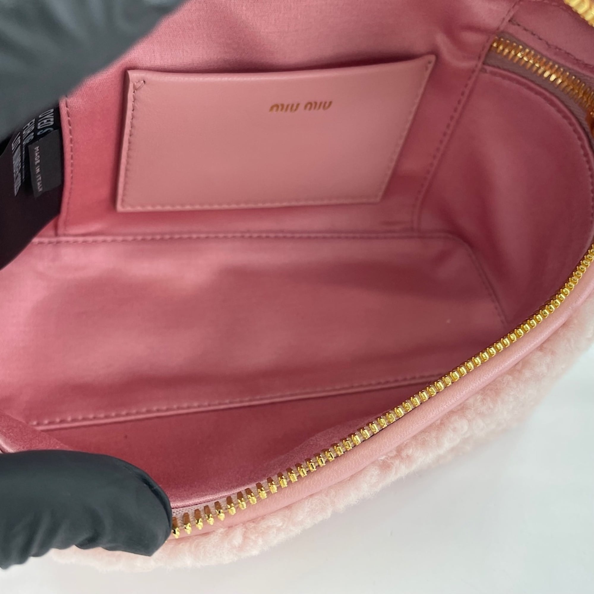 Miu Miu Pink Handbag Vanity Bag (Pre-Owned)