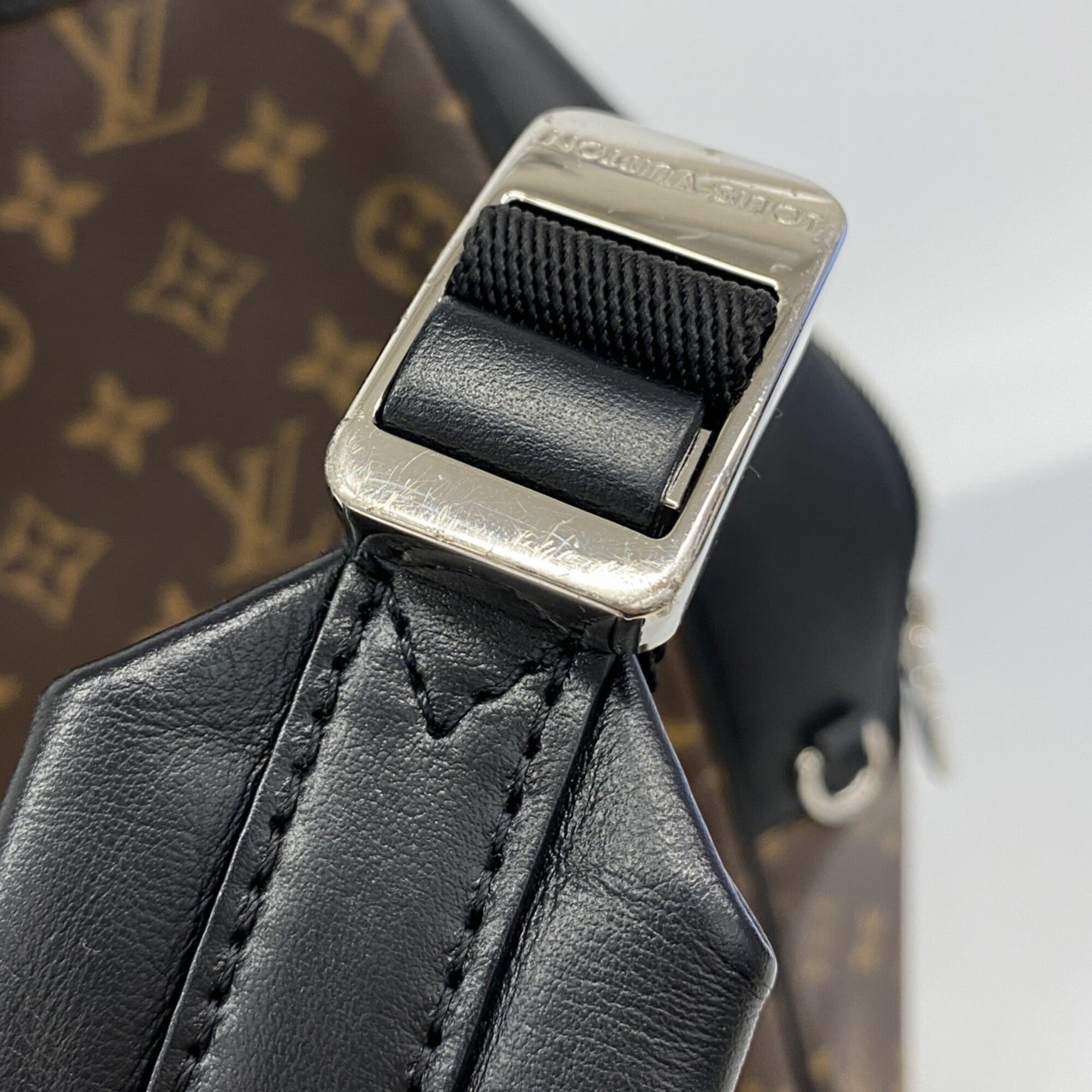 Louis Vuitton Black Brown Backpack (Pre-Owned)