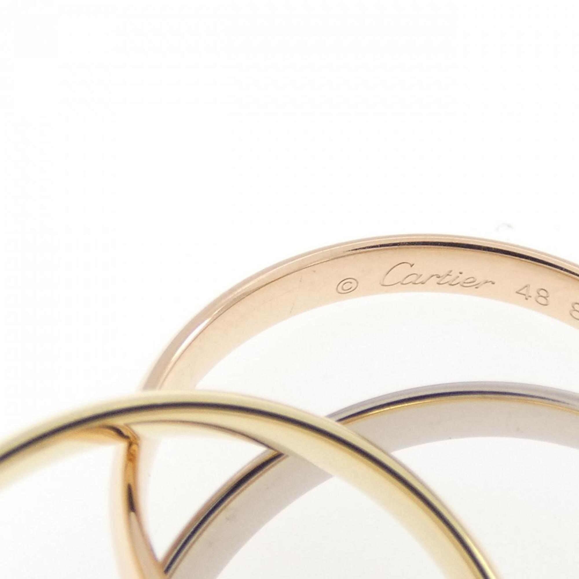 Cartier Yellow Gold (18K) Pink Gold (18K) White Gold (18K) Band Ring (Pre-Owned)