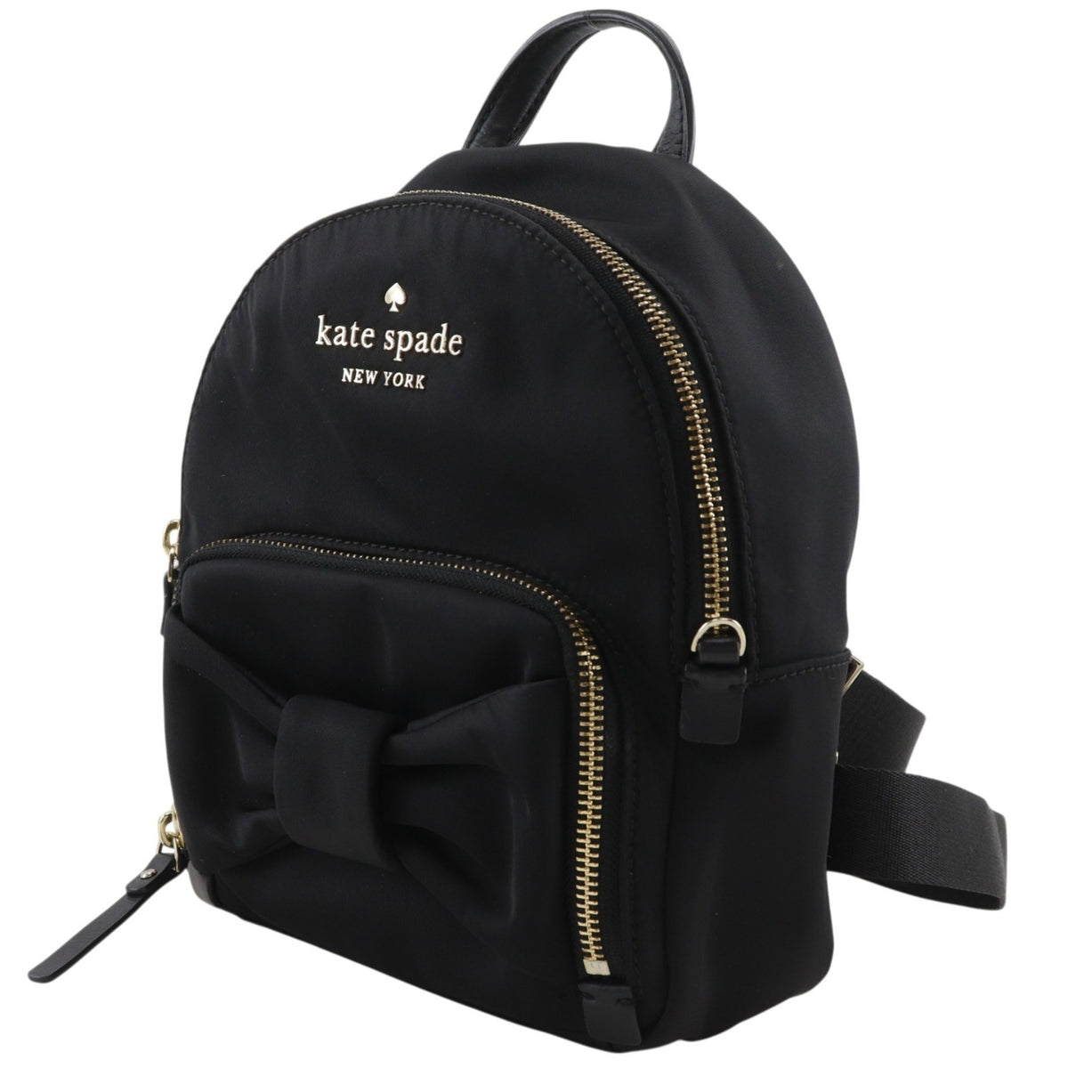 Kate Spade Black Nylon Backpack (Pre-Owned)