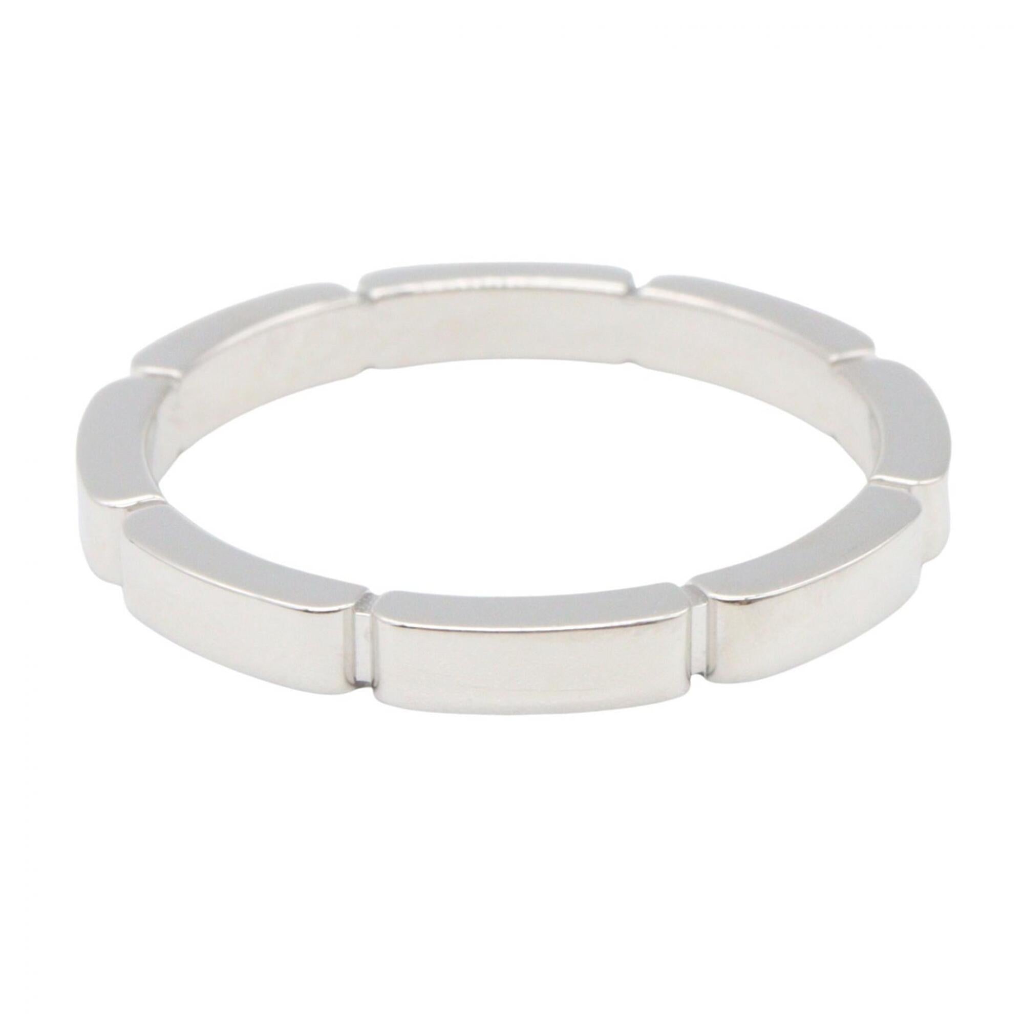 Cartier White Gold White Gold (18K) Band Ring (Pre-Owned)