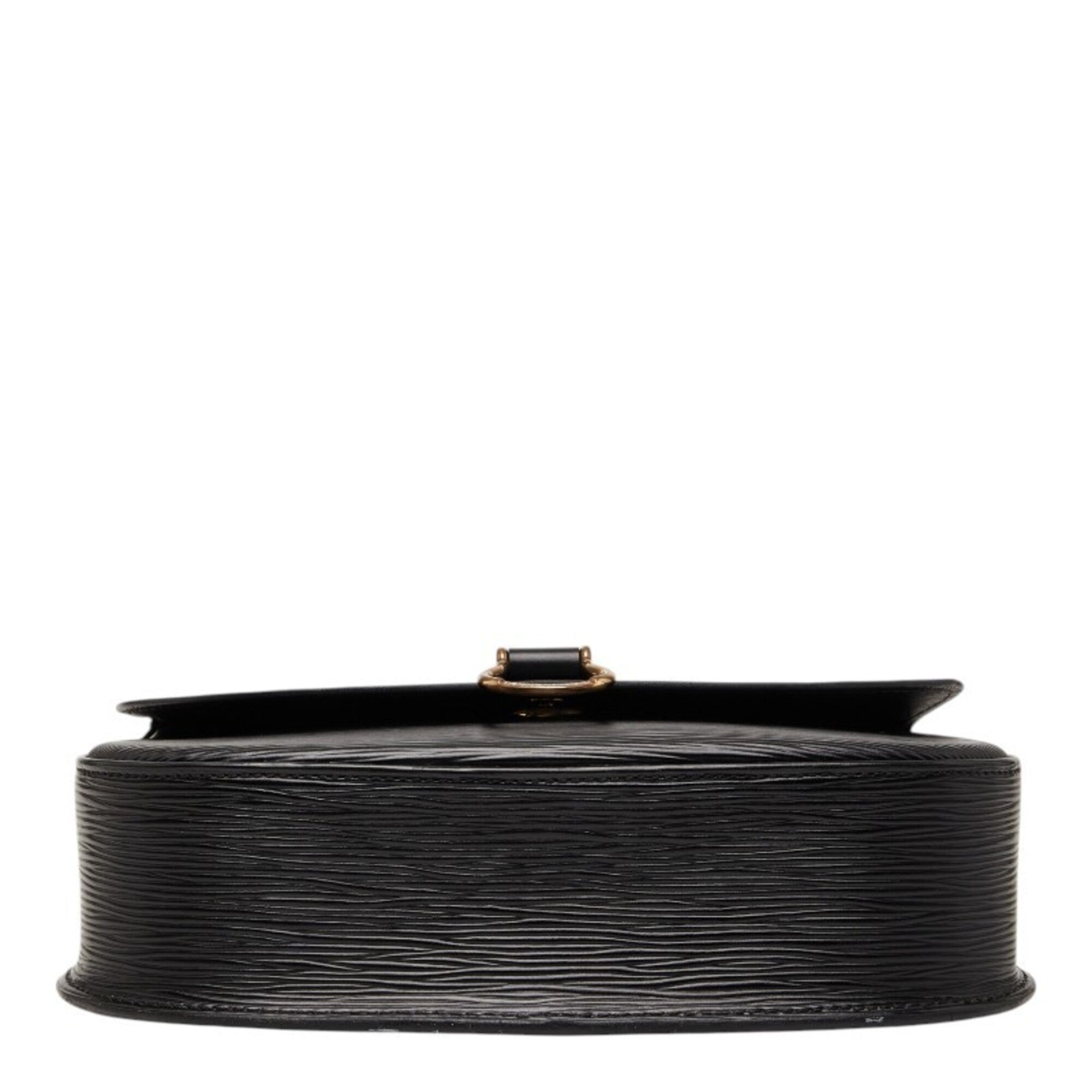 Louis Vuitton Black Noir Leather Shoulder Bag (Pre-Owned)