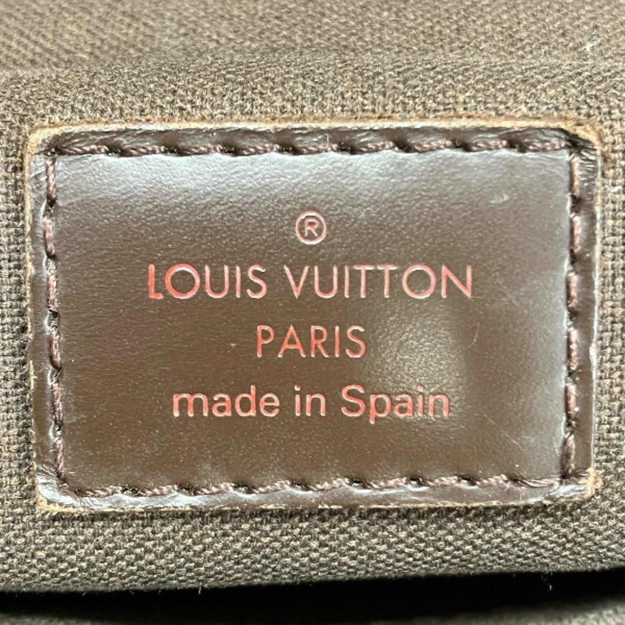 Louis Vuitton Brown Handbag Shoulder Bag (Pre-Owned)