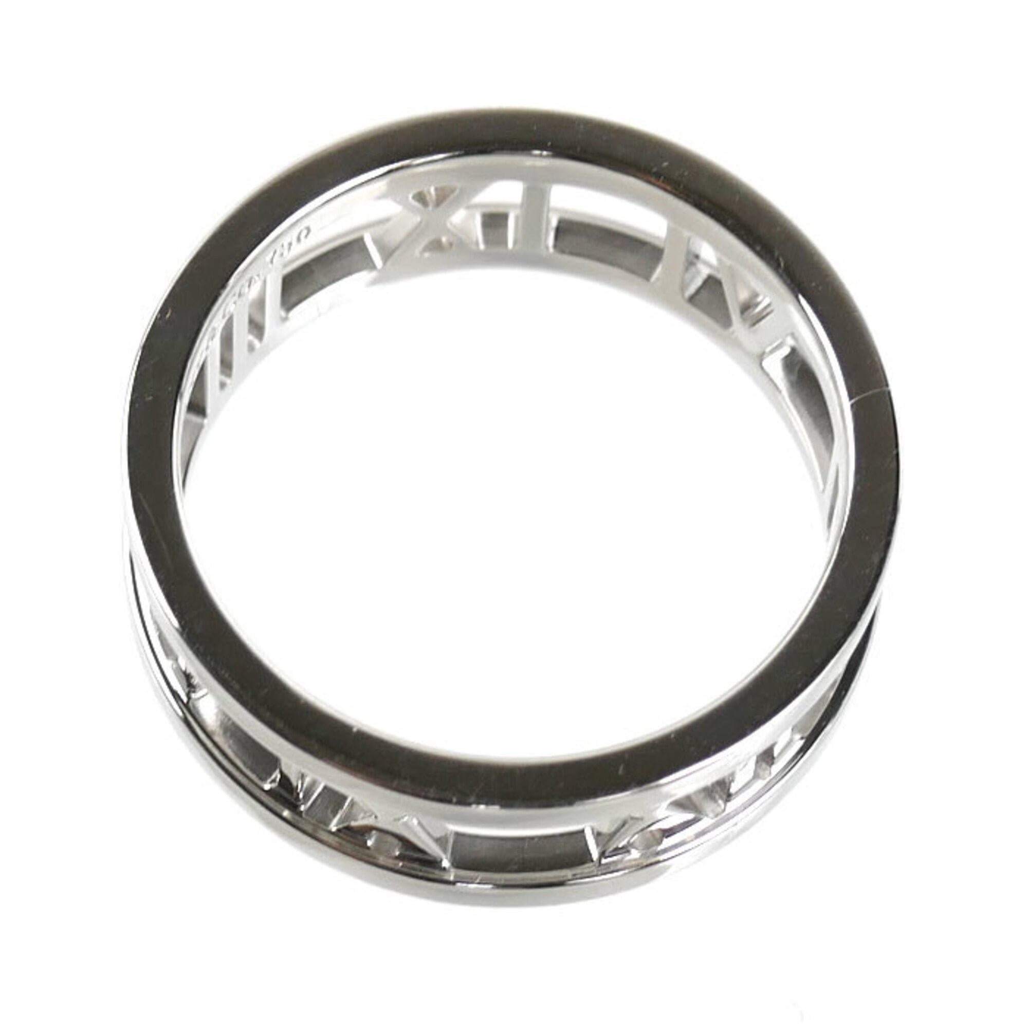 Tiffany White Gold (18K) Band Ring (Pre-Owned)