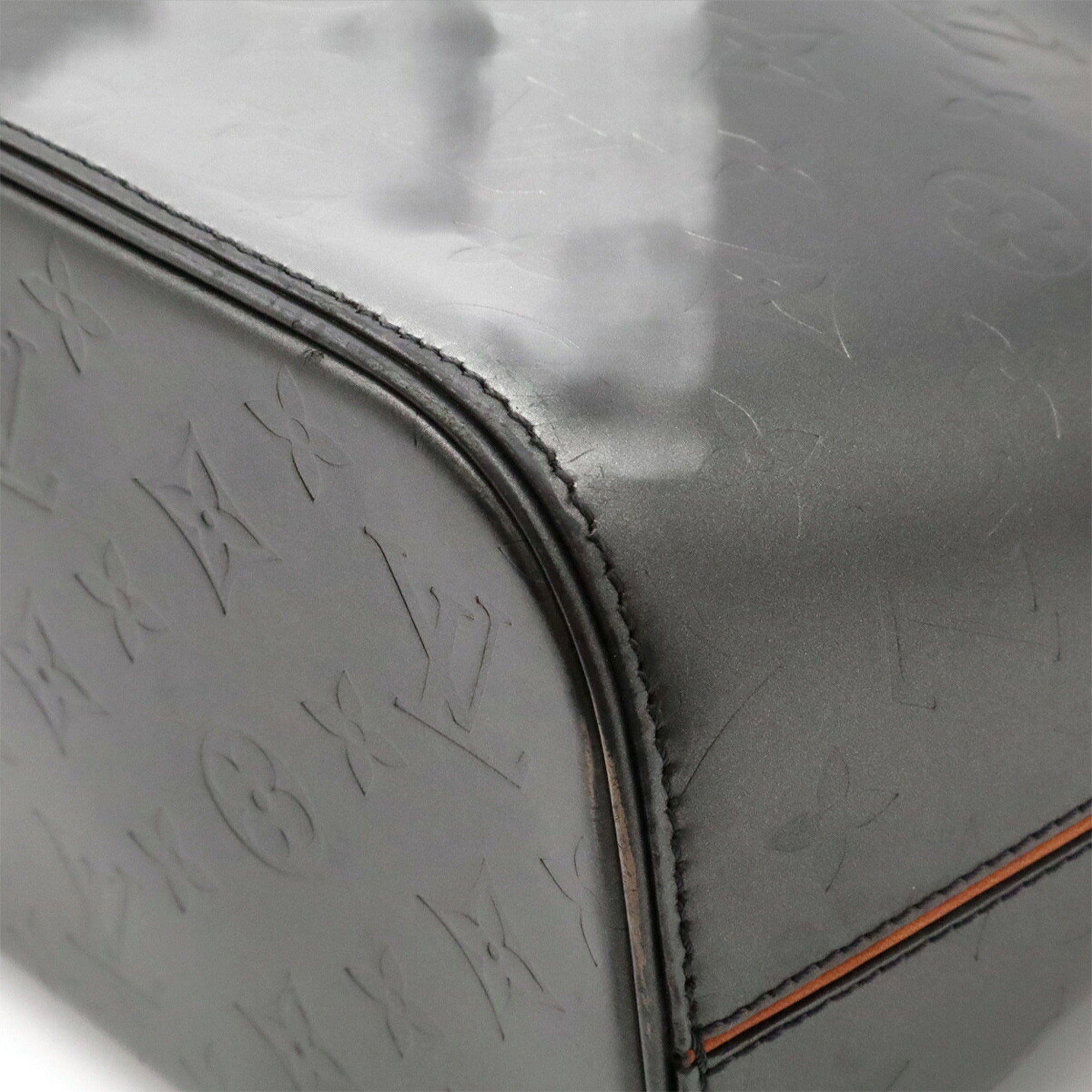 Louis Vuitton Monogram Mat Black Noir Monogram Mat Shoulder Bag Tote Bag (Pre-Owned)