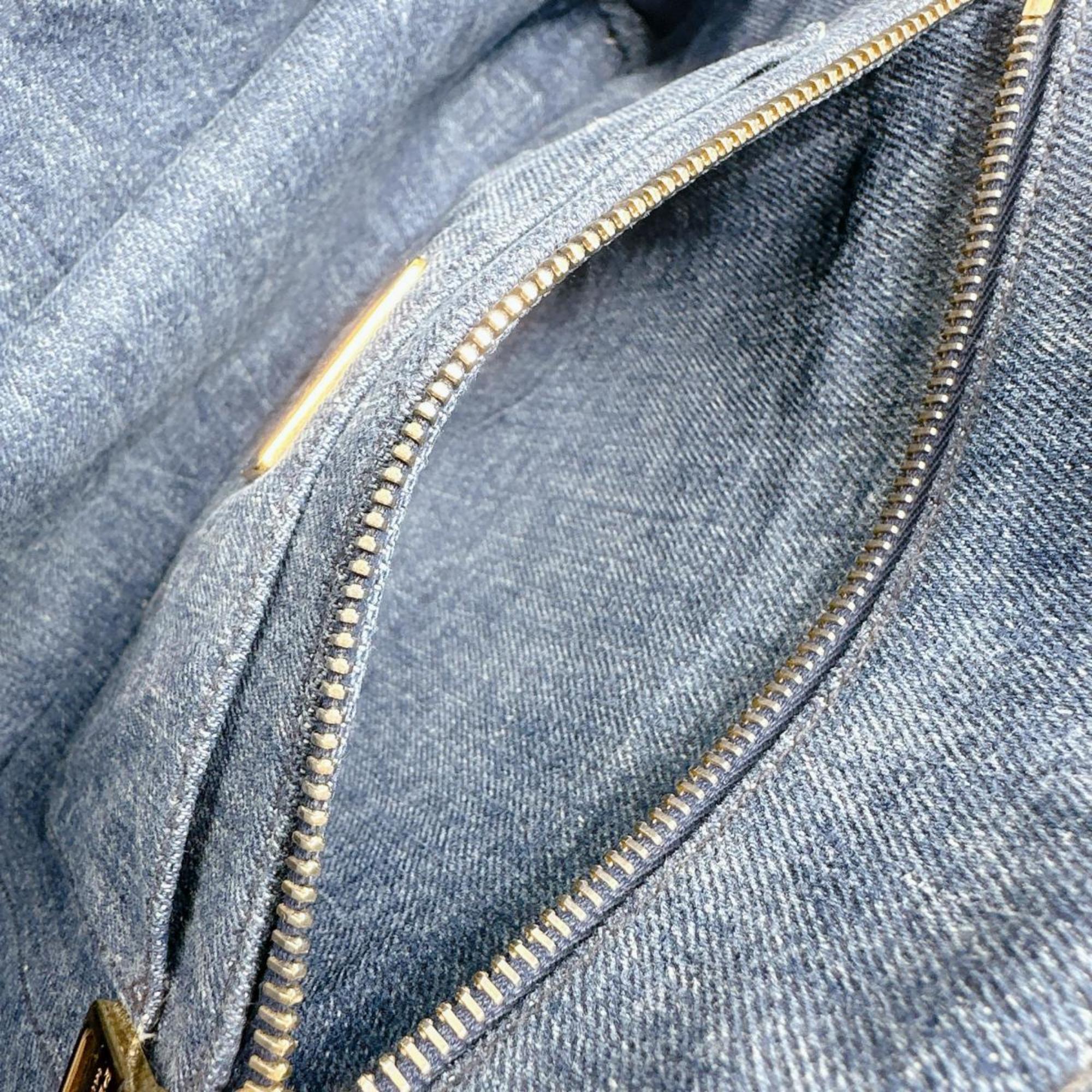 Prada Blue Denim Tote Bag (Pre-Owned)