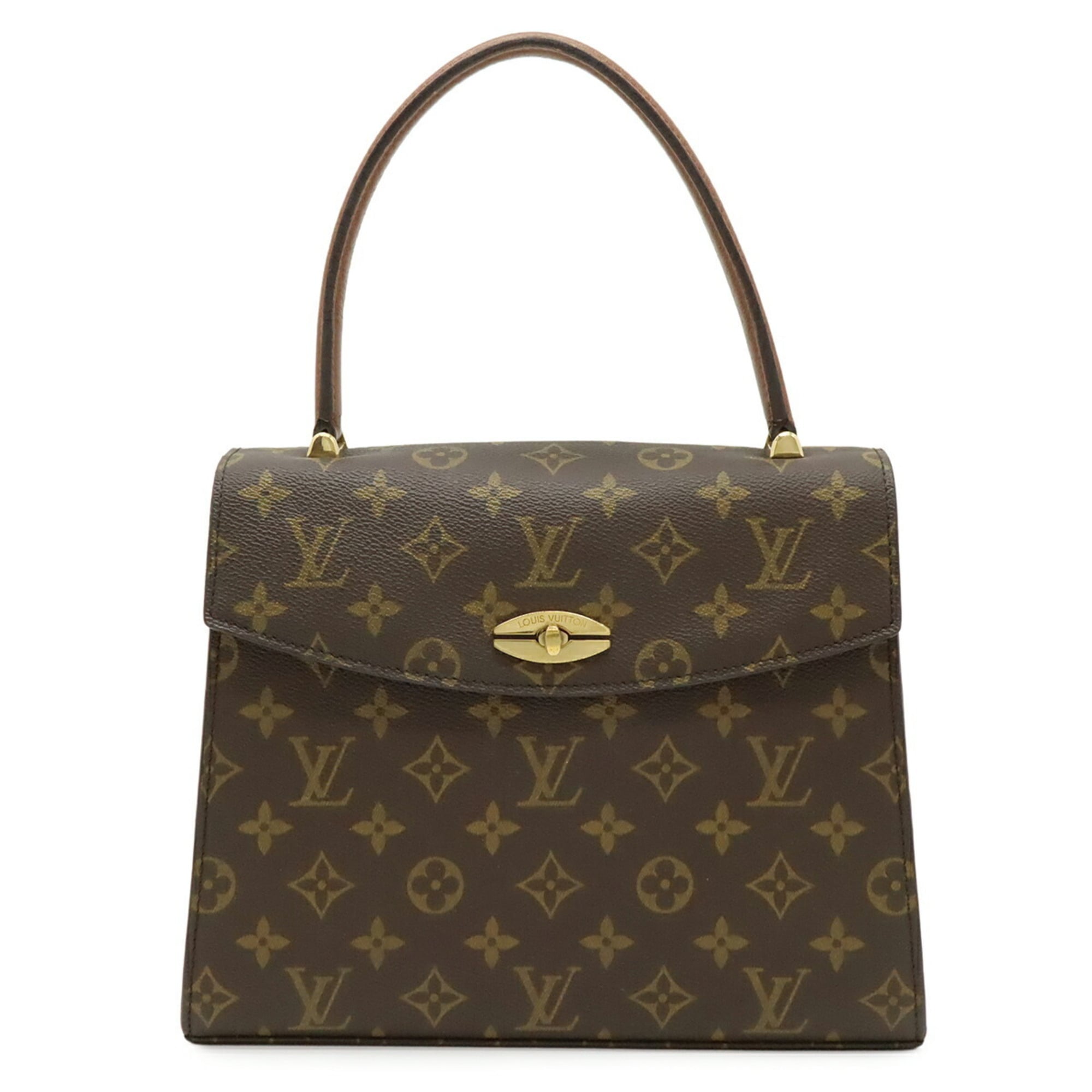 Louis Vuitton Brown Monogram Canvas Pvc Coated Canvas Handbag (Pre-Owned)