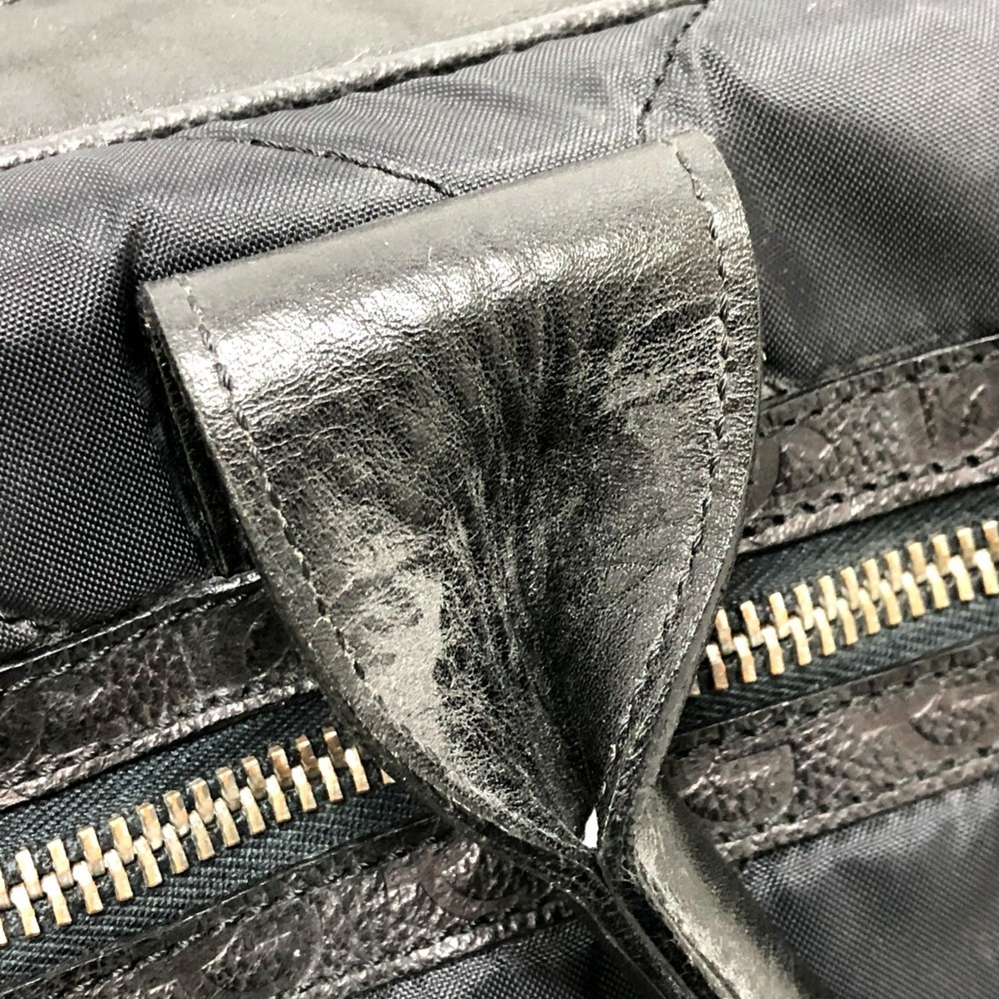 Dolce & Gabbana Black Nylon Boston Bag (Pre-Owned)