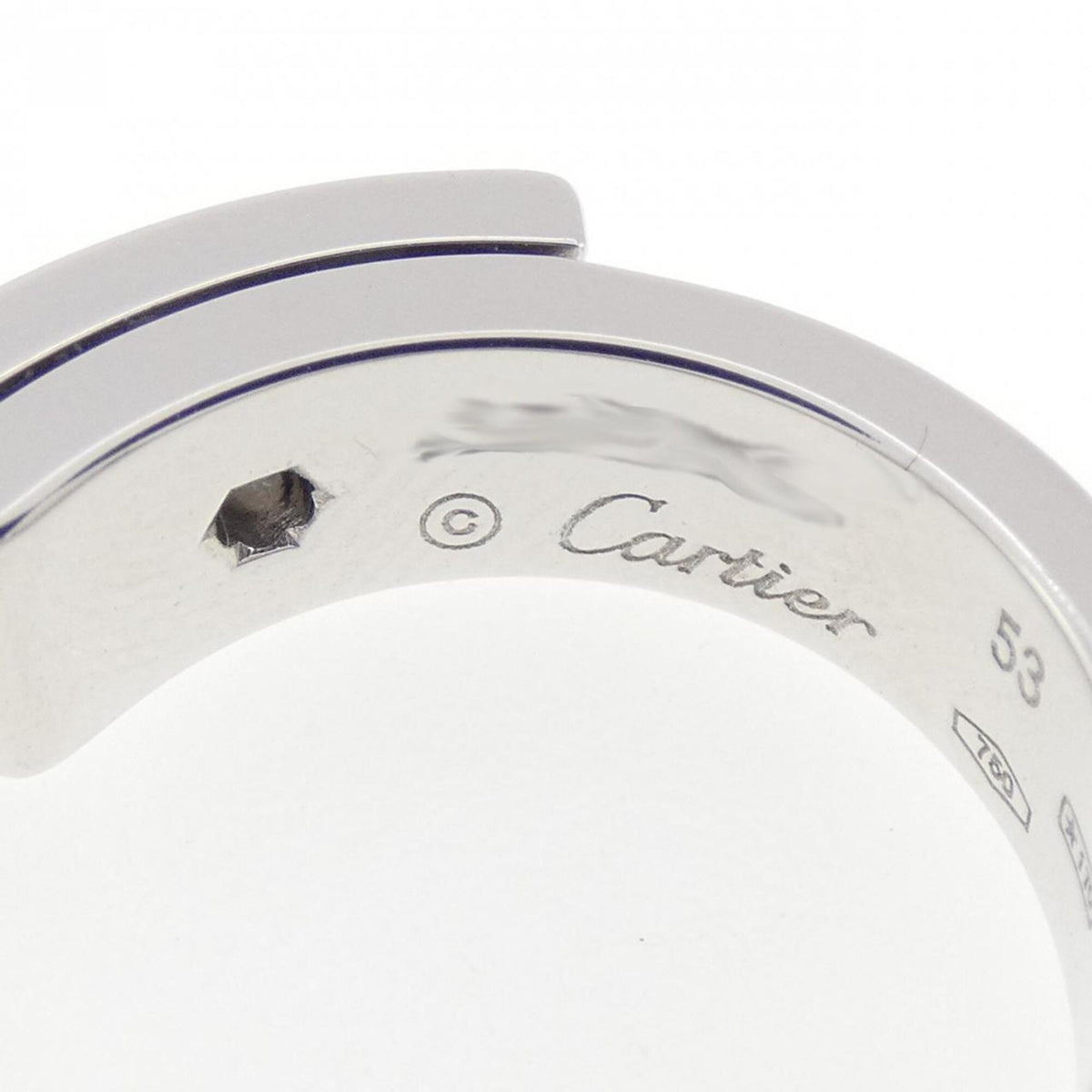Cartier White Gold (18K) Anniversary Ring (Pre-Owned)