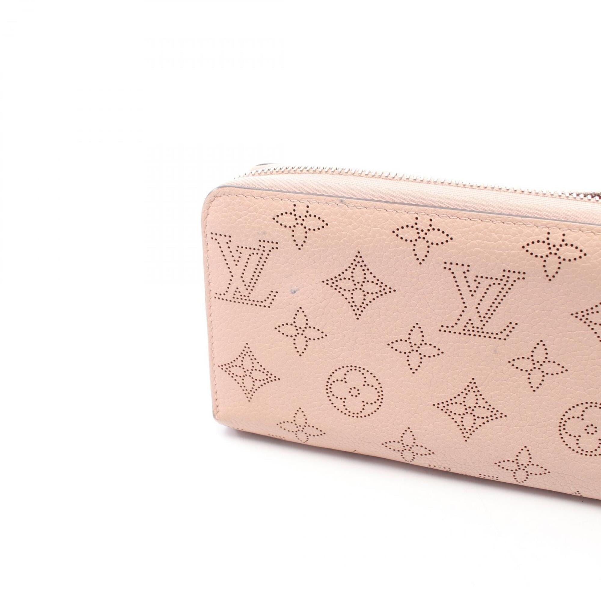 Louis Vuitton Pink Leather Long Wallet (Bi-Fold) (Pre-Owned)