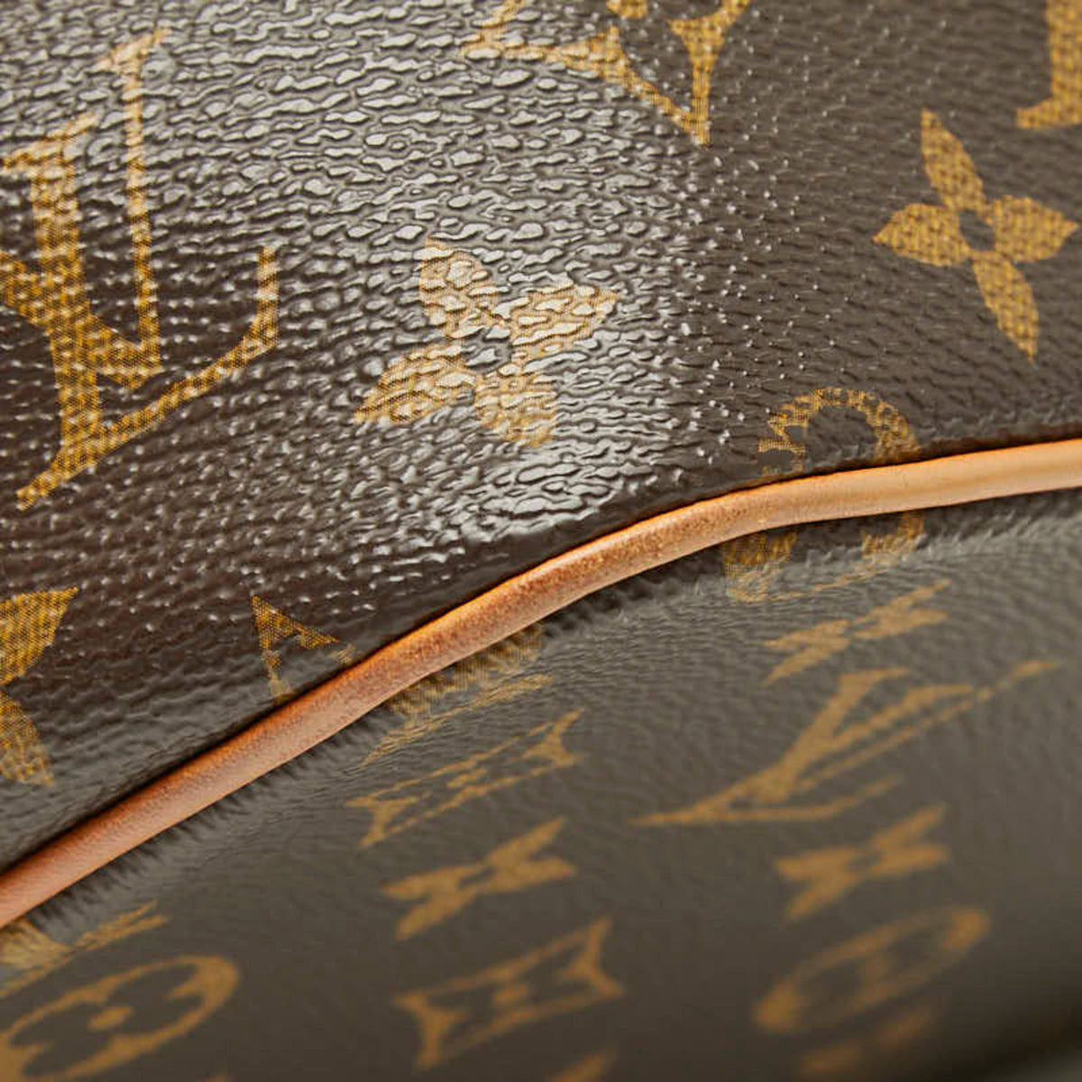 Louis Vuitton Brown Pvc Leather Handbag Shoulder Bag (Pre-Owned)