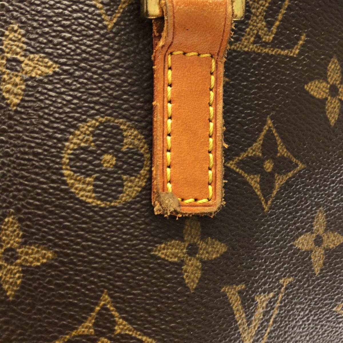 Louis Vuitton Marron Coated Canvas Handbag (Pre-Owned)