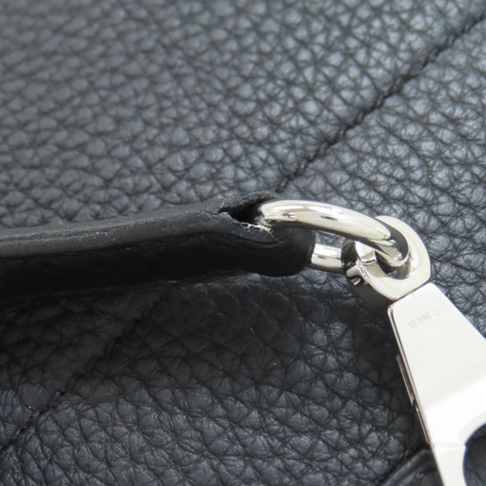 Hermes Bolide Black Taurillon Clemence Leather Tote Bag (Pre-Owned)