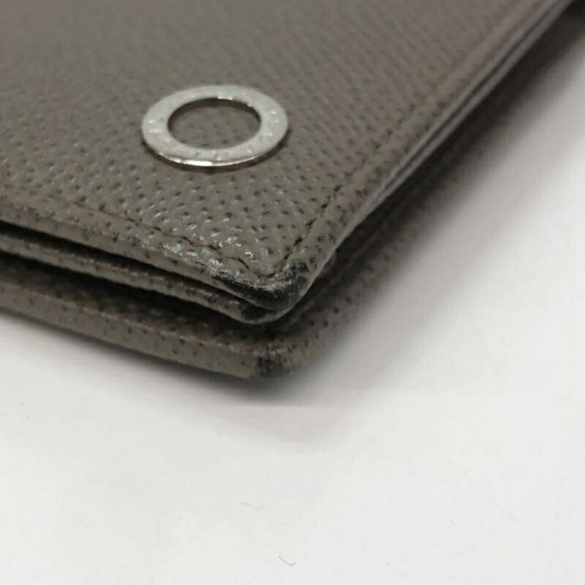 Bvlgari Bvlgari Bvlgari Gray Long Wallet (Bi-Fold) (Pre-Owned)