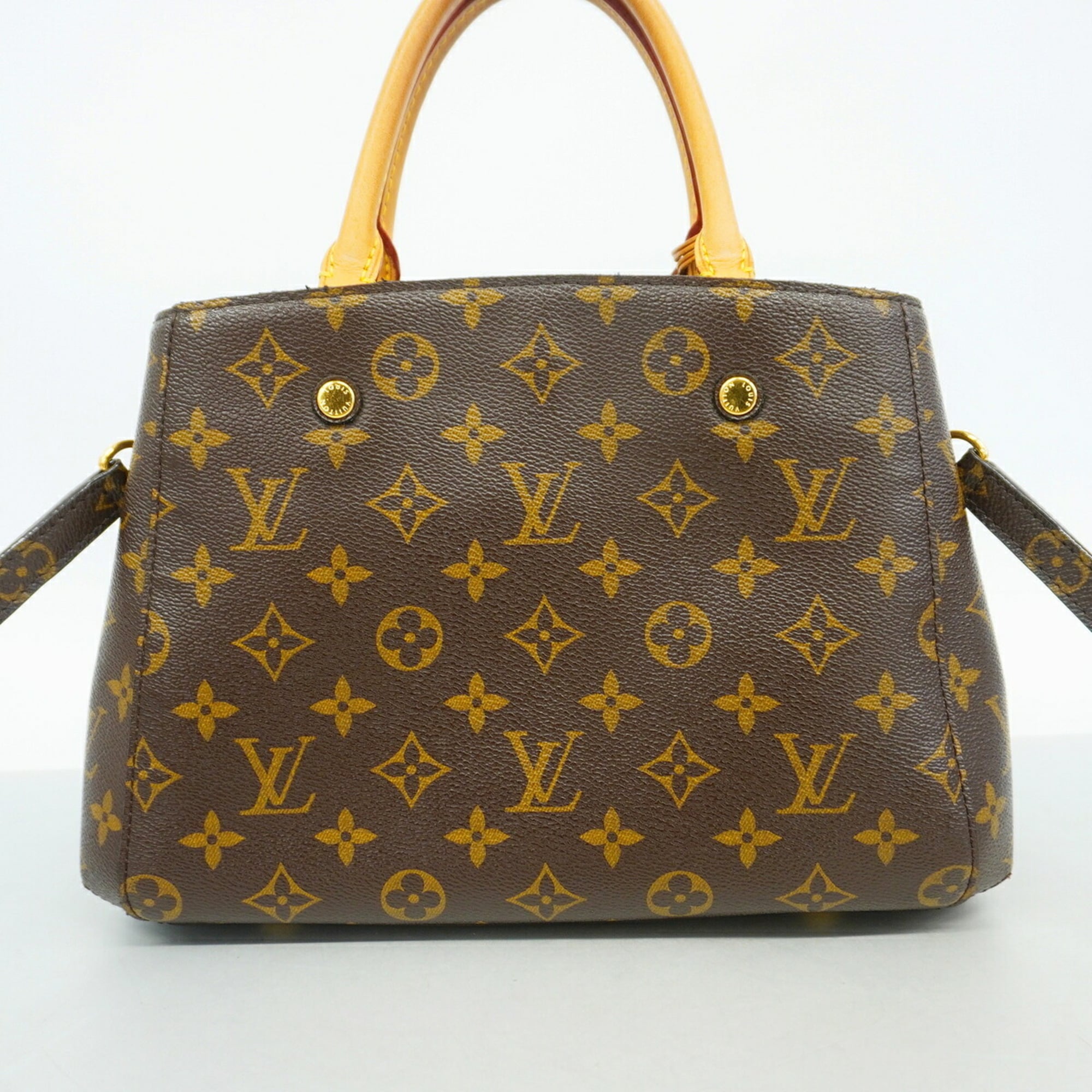 Louis Vuitton Brown Handbag (Pre-Owned)
