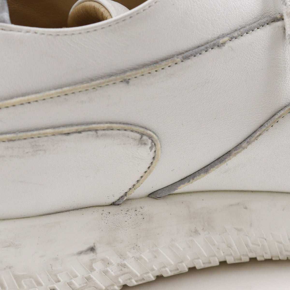 Hermes White Sneakers (Pre-Owned)
