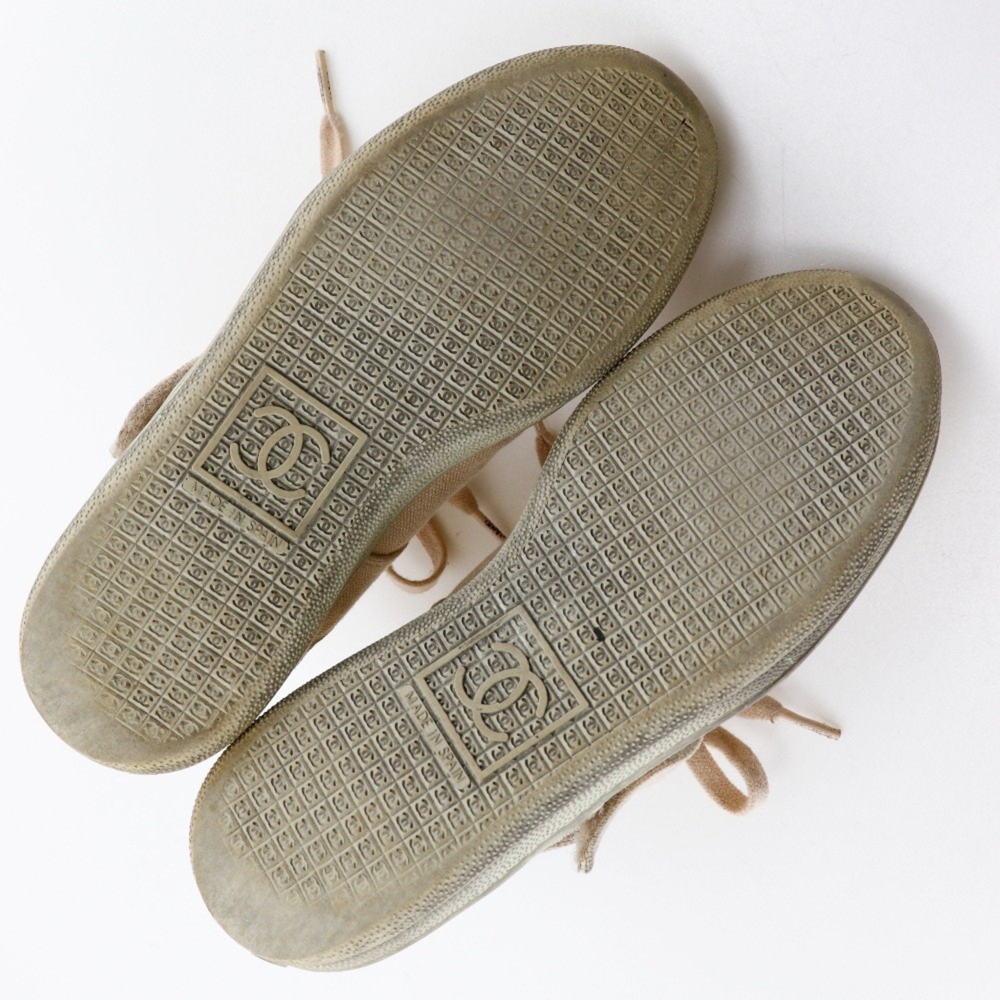 Chanel Beige Sneakers (Pre-Owned)
