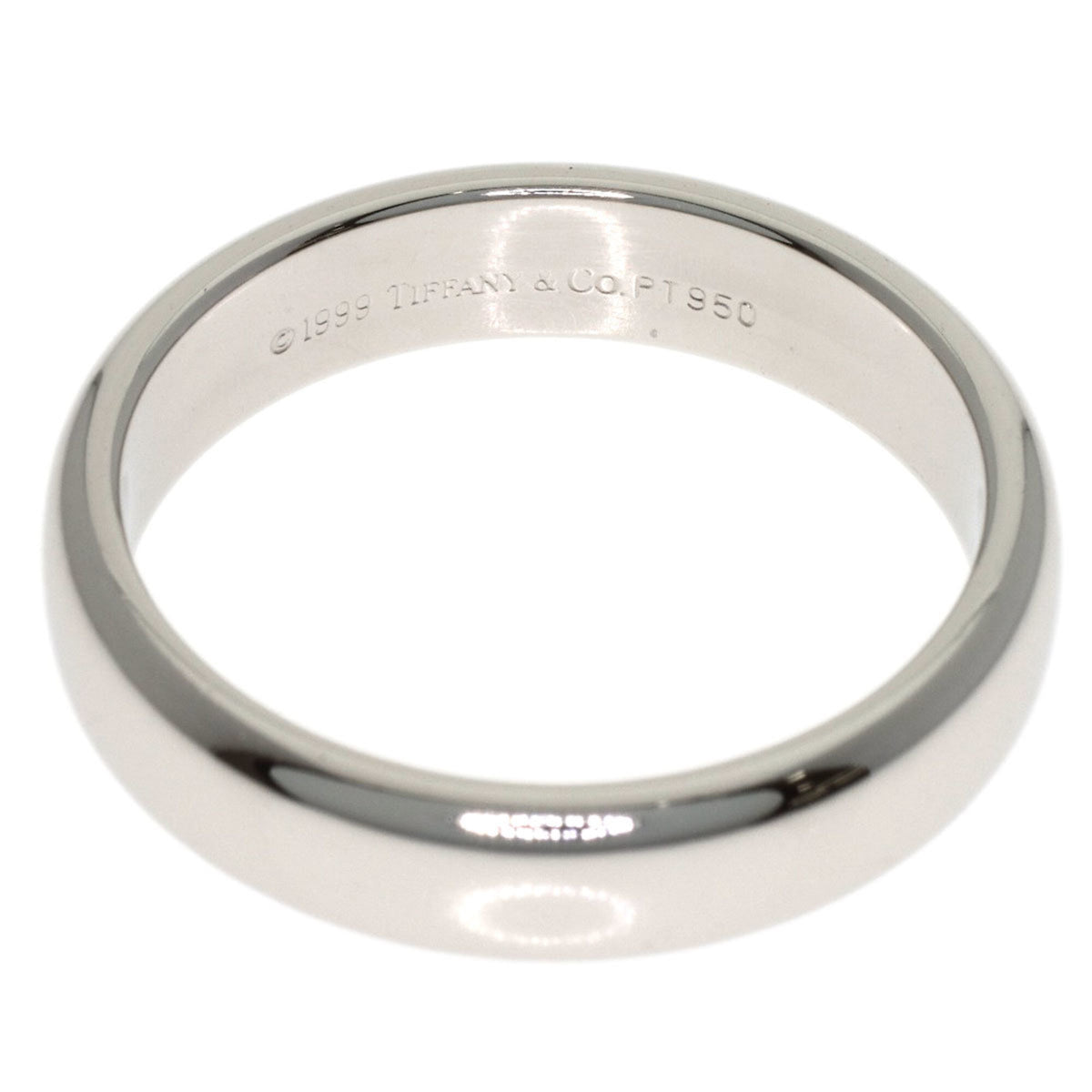 Tiffany Platinum 950 Band Ring (Pre-Owned)