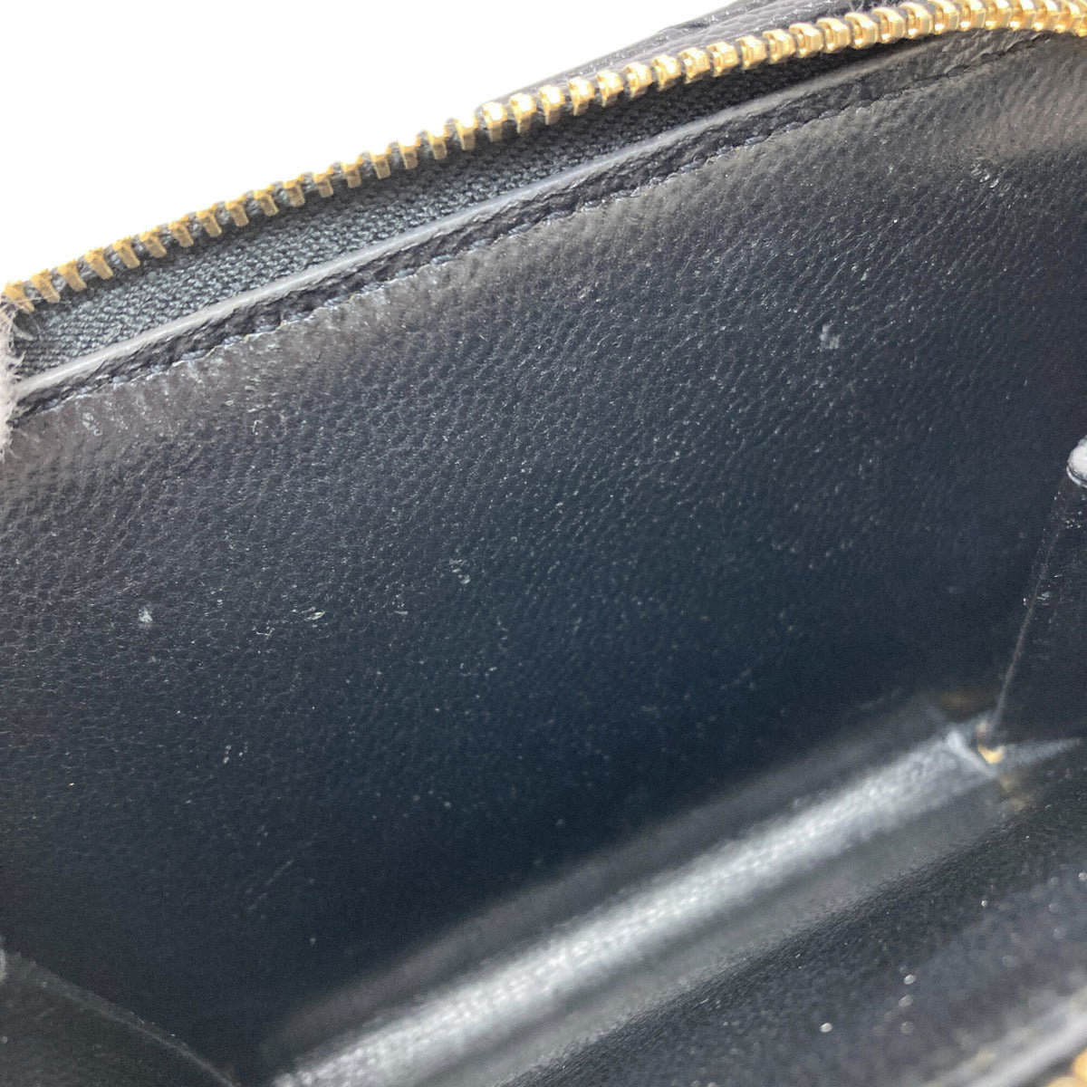 Yves Saint Laurent Black Leather Wallet (Bi-Fold) (Pre-Owned)