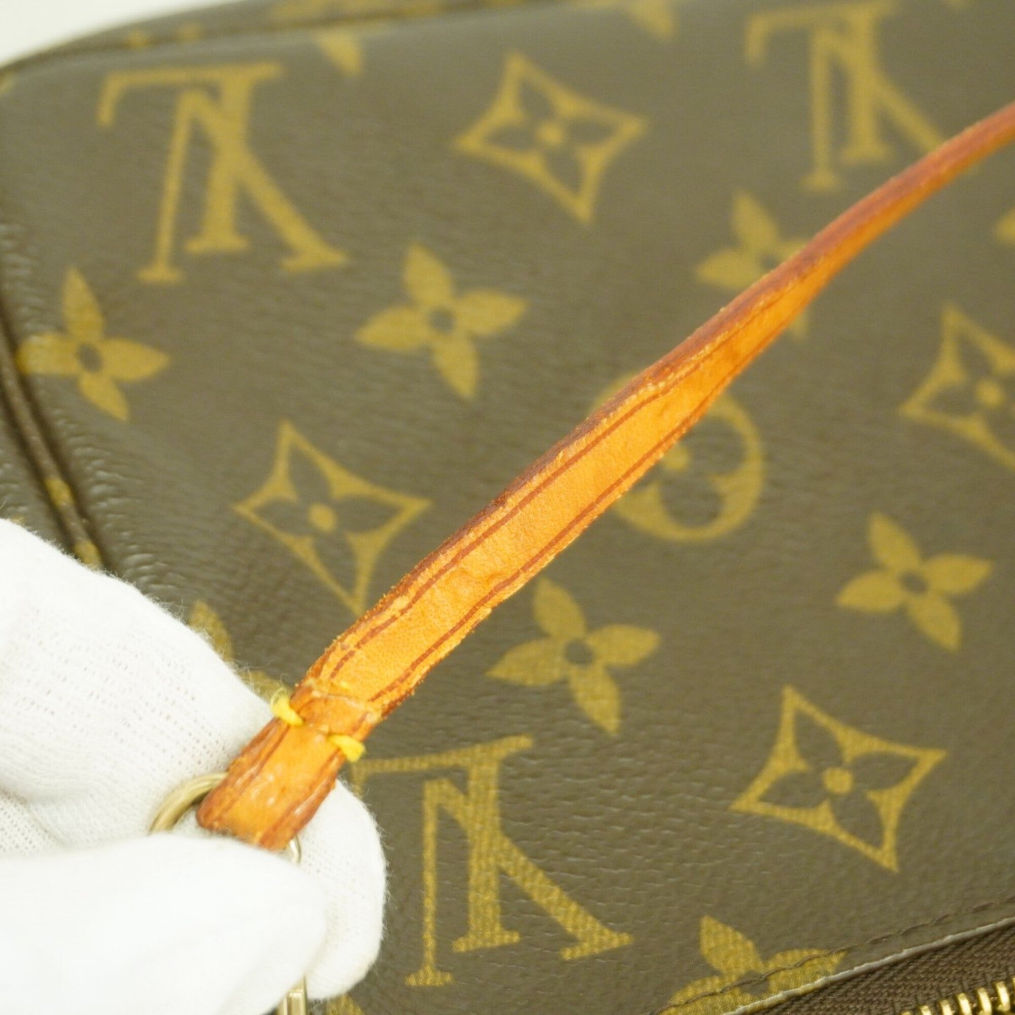 Louis Vuitton Brown Pouch (Pre-Owned)