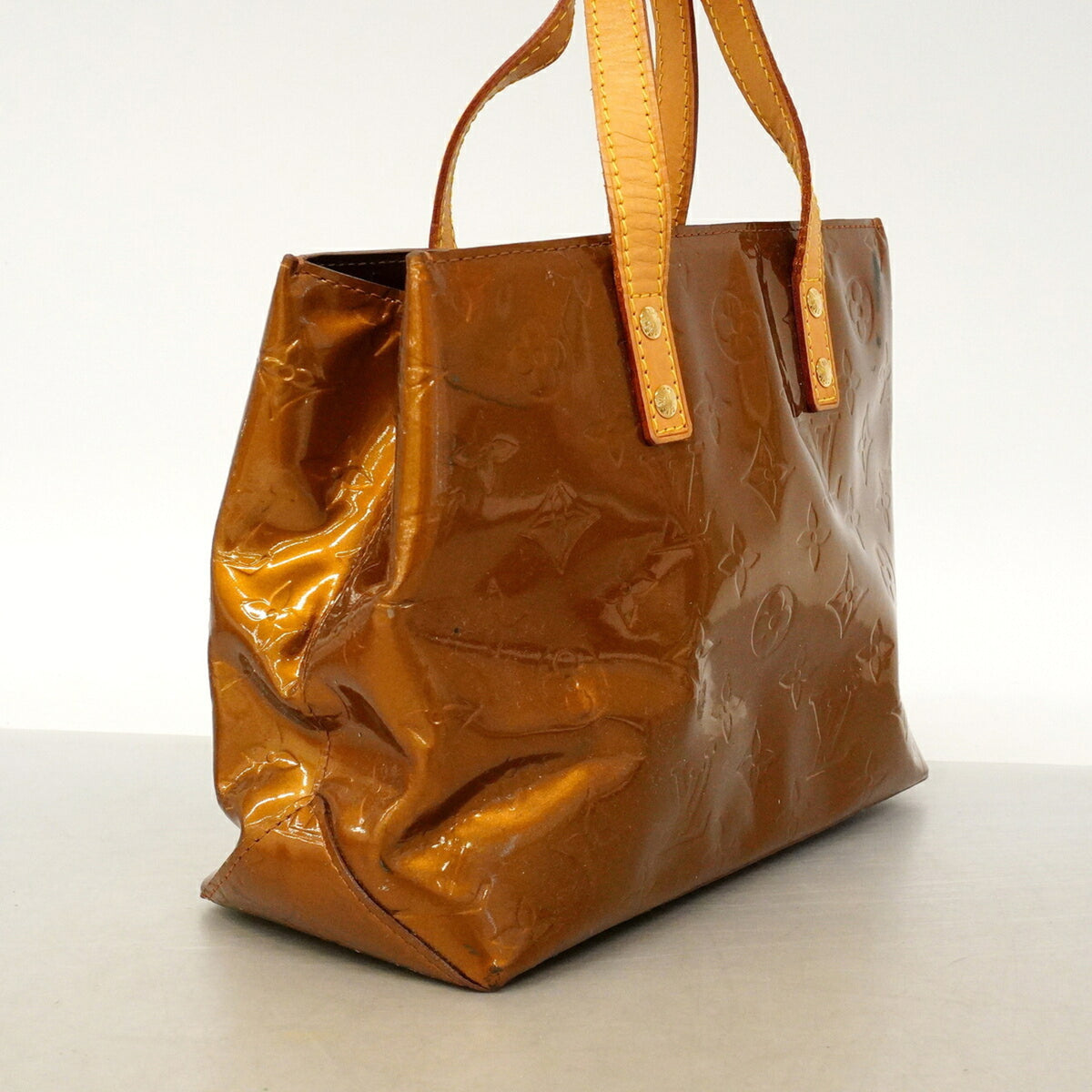 Louis Vuitton Bronze Handbag (Pre-Owned)
