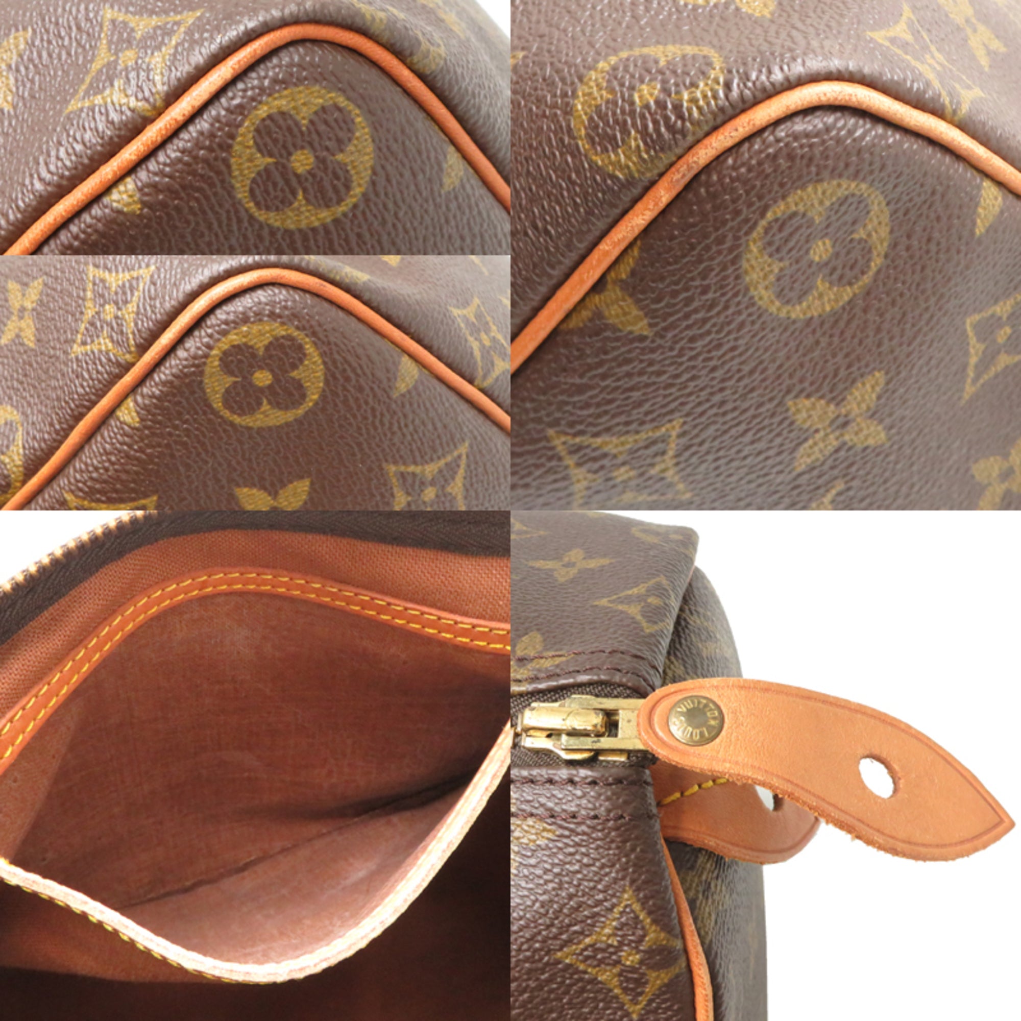 Louis Vuitton Brown Monogram Boston Bag (Pre-Owned)