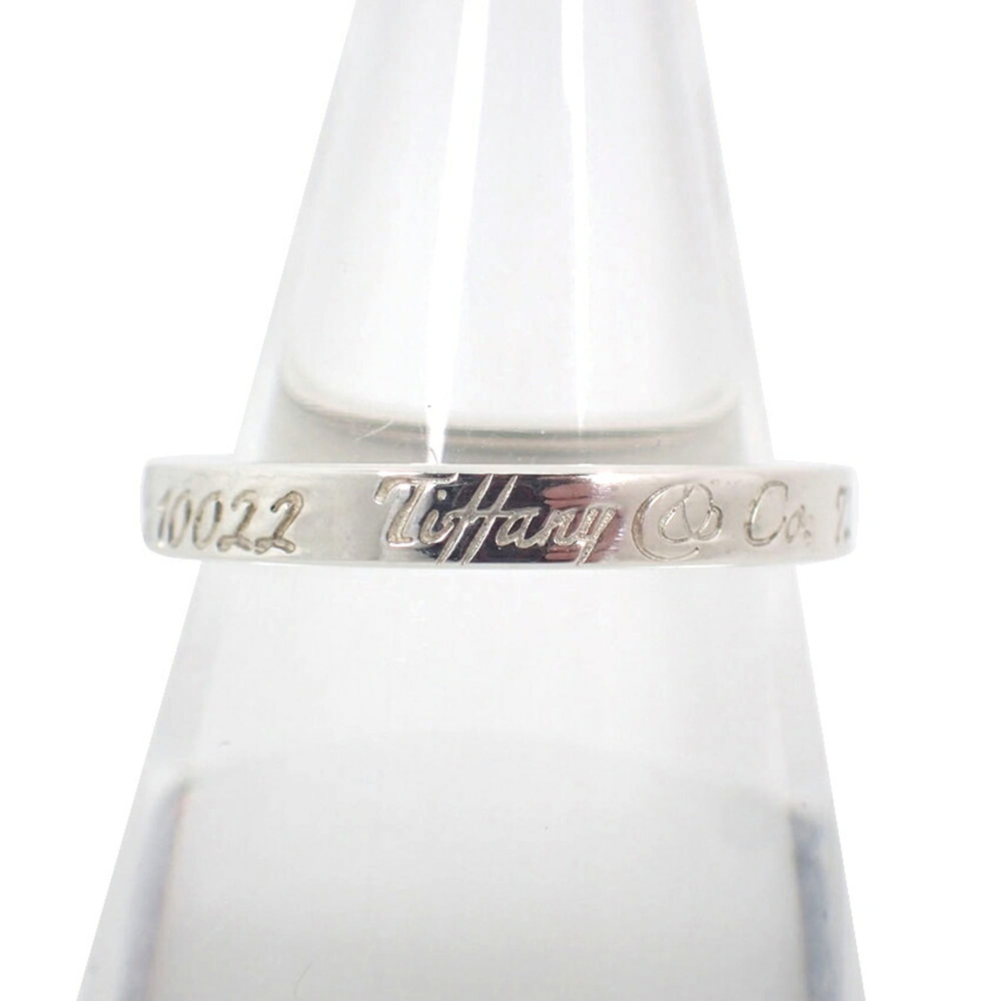 Tiffany Silver Sterling Silver 925 Band Ring (Pre-Owned)