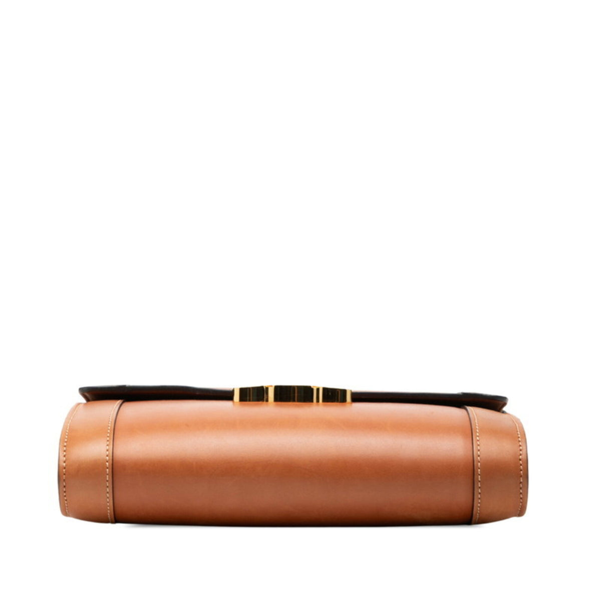 Celine Brown Leather Shoulder Bag (Pre-Owned)
