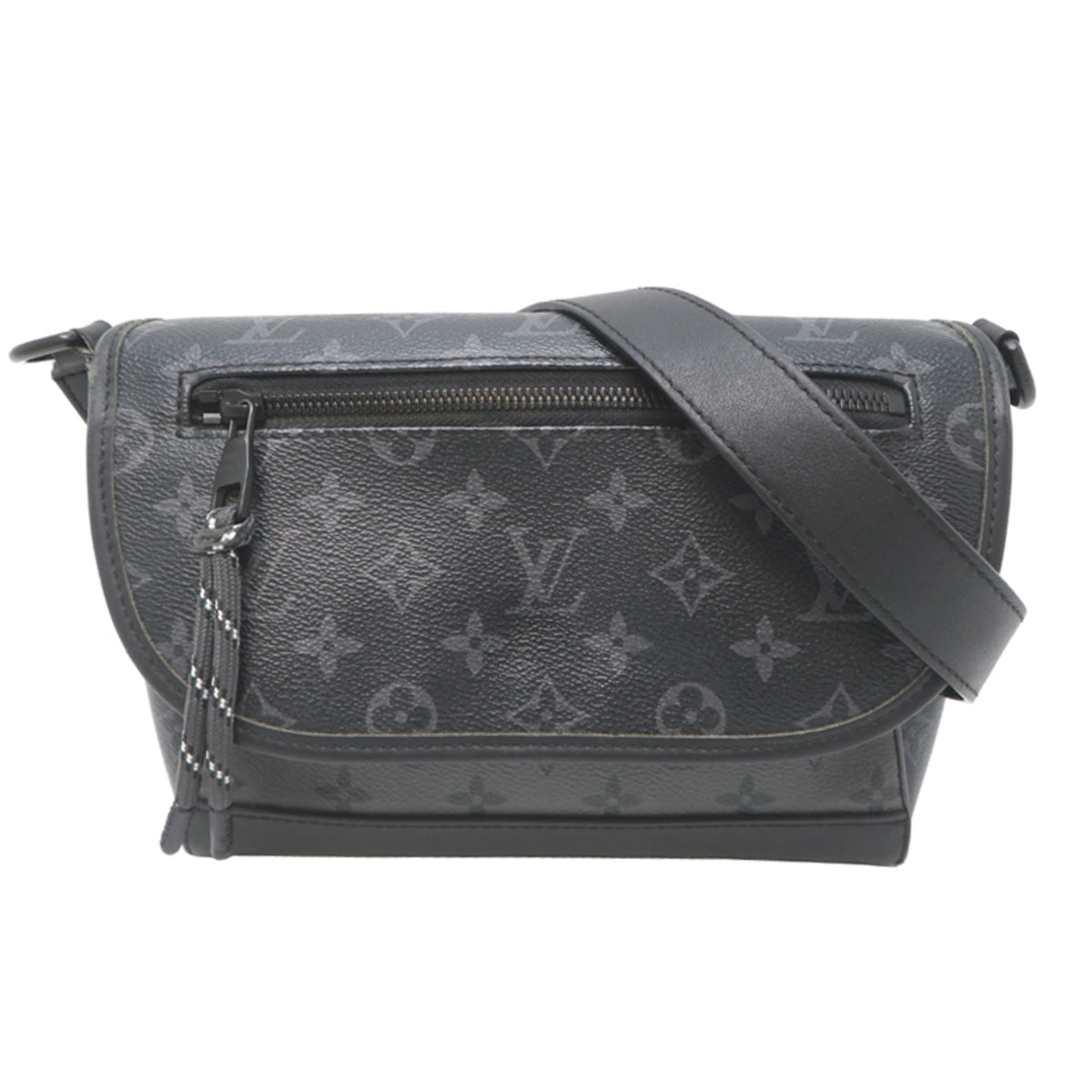 Louis Vuitton Black Monogram Eclipse Shoulder Bag (Pre-Owned)