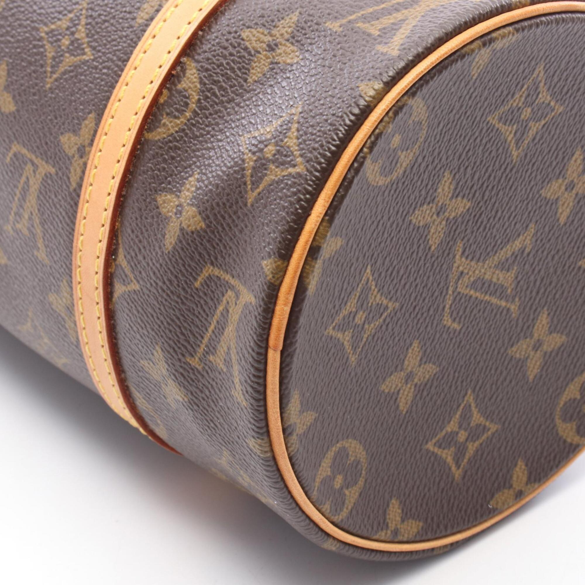 Louis Vuitton Brown Pvc Leather Handbag (Pre-Owned)