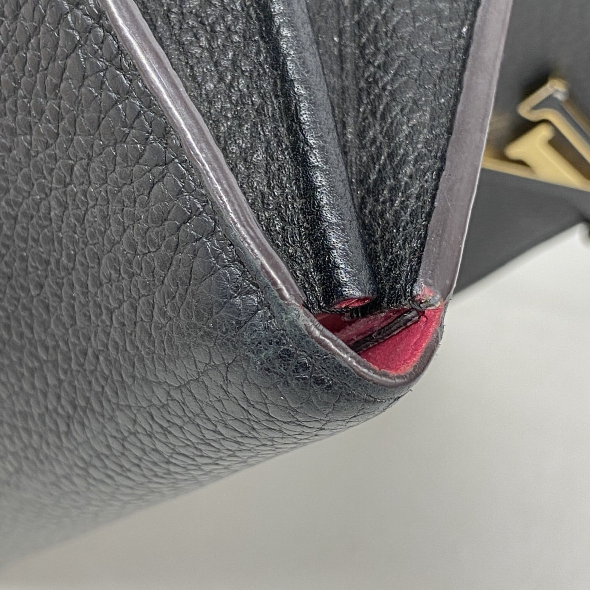 Louis Vuitton Noir Long Wallet (Bi-Fold) (Pre-Owned)