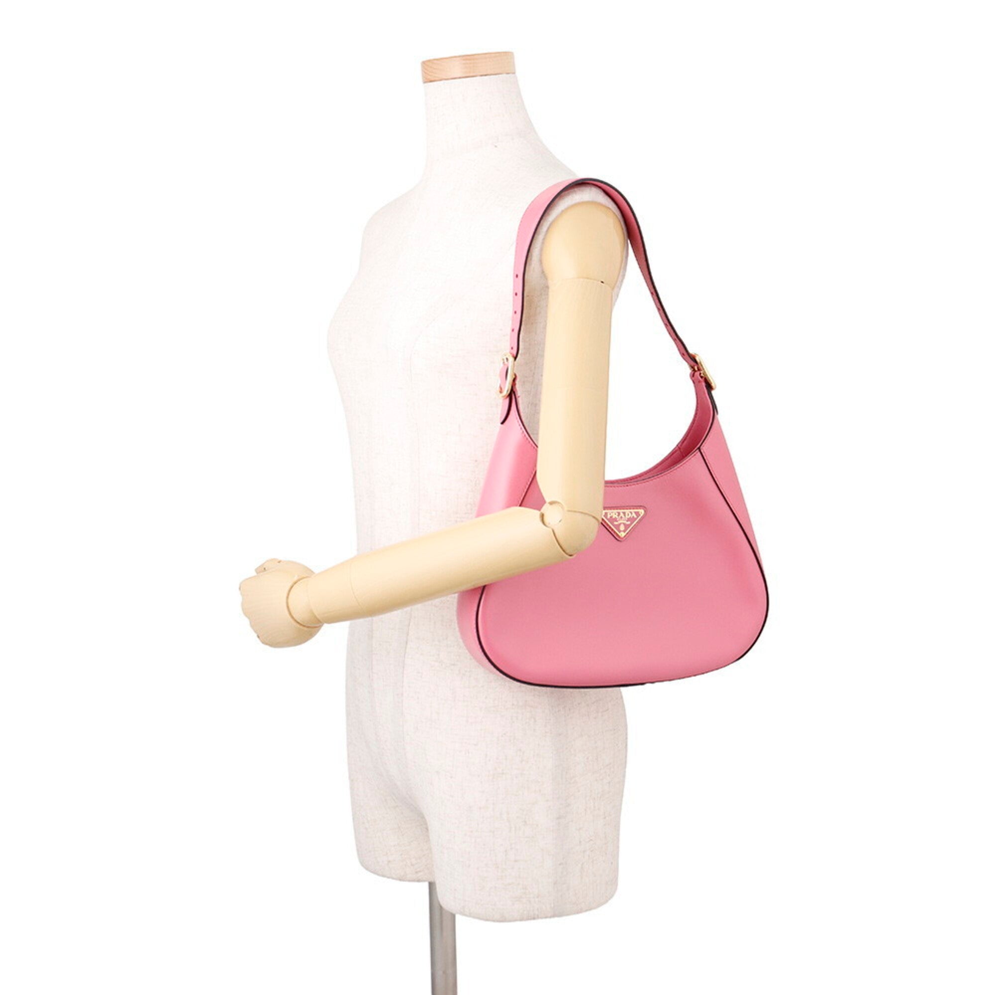 Prada Pink Handbag Shoulder Bag (Pre-Owned)