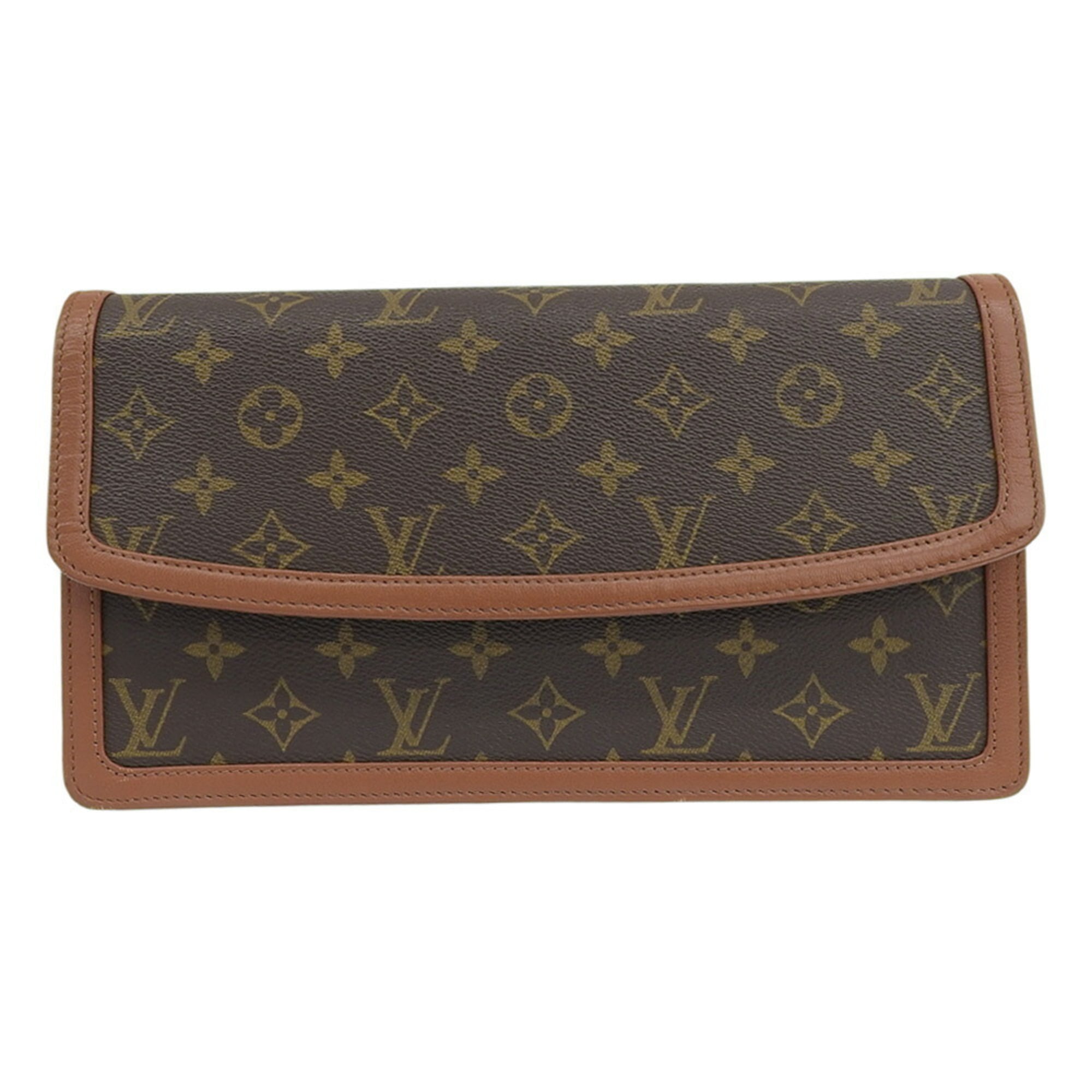 Louis Vuitton Monogram Monogram Clutch Bag Pochette (Pre-Owned)