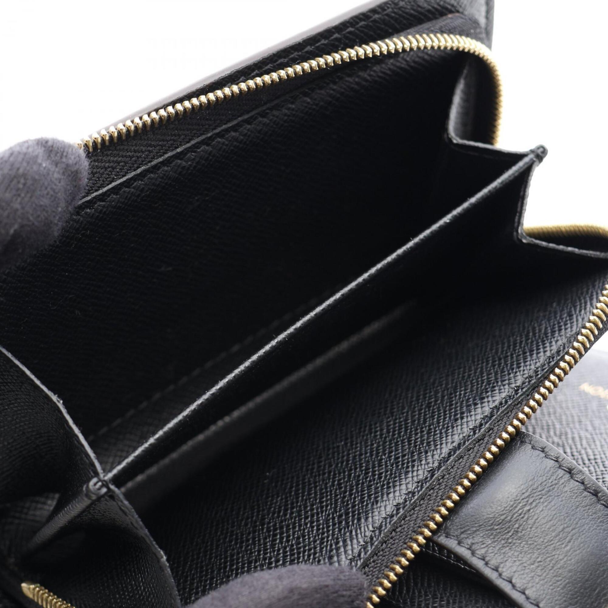 Louis Vuitton Monogram Black Brown Monogram Wallet (Bi-Fold) (Pre-Owned)
