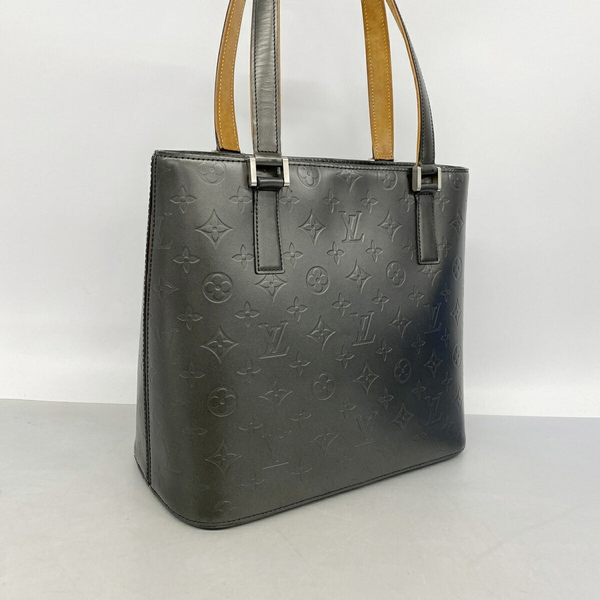 Louis Vuitton Noir Tote Bag (Pre-Owned)