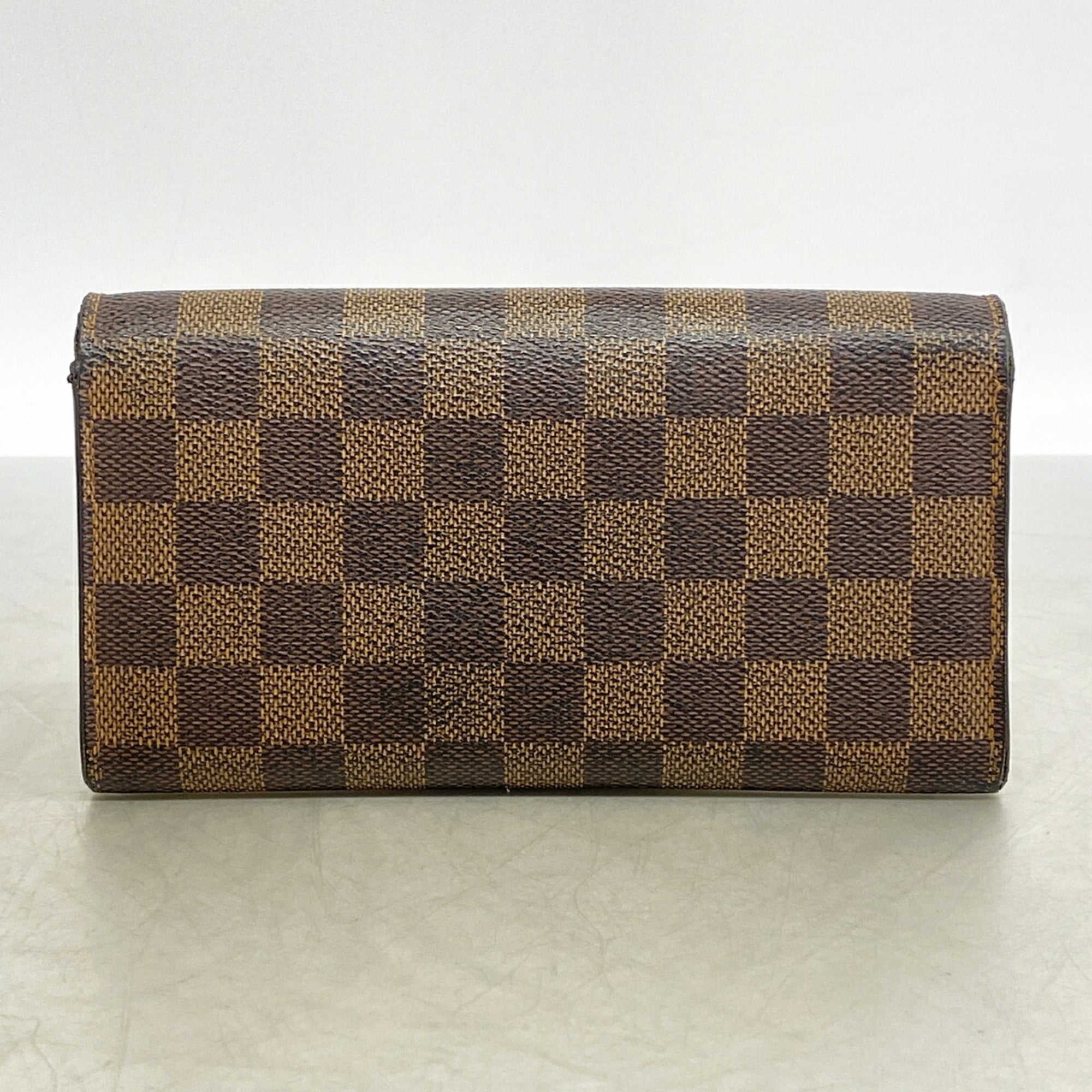 Louis Vuitton Ebene Long Wallet (Bi-Fold) (Pre-Owned)