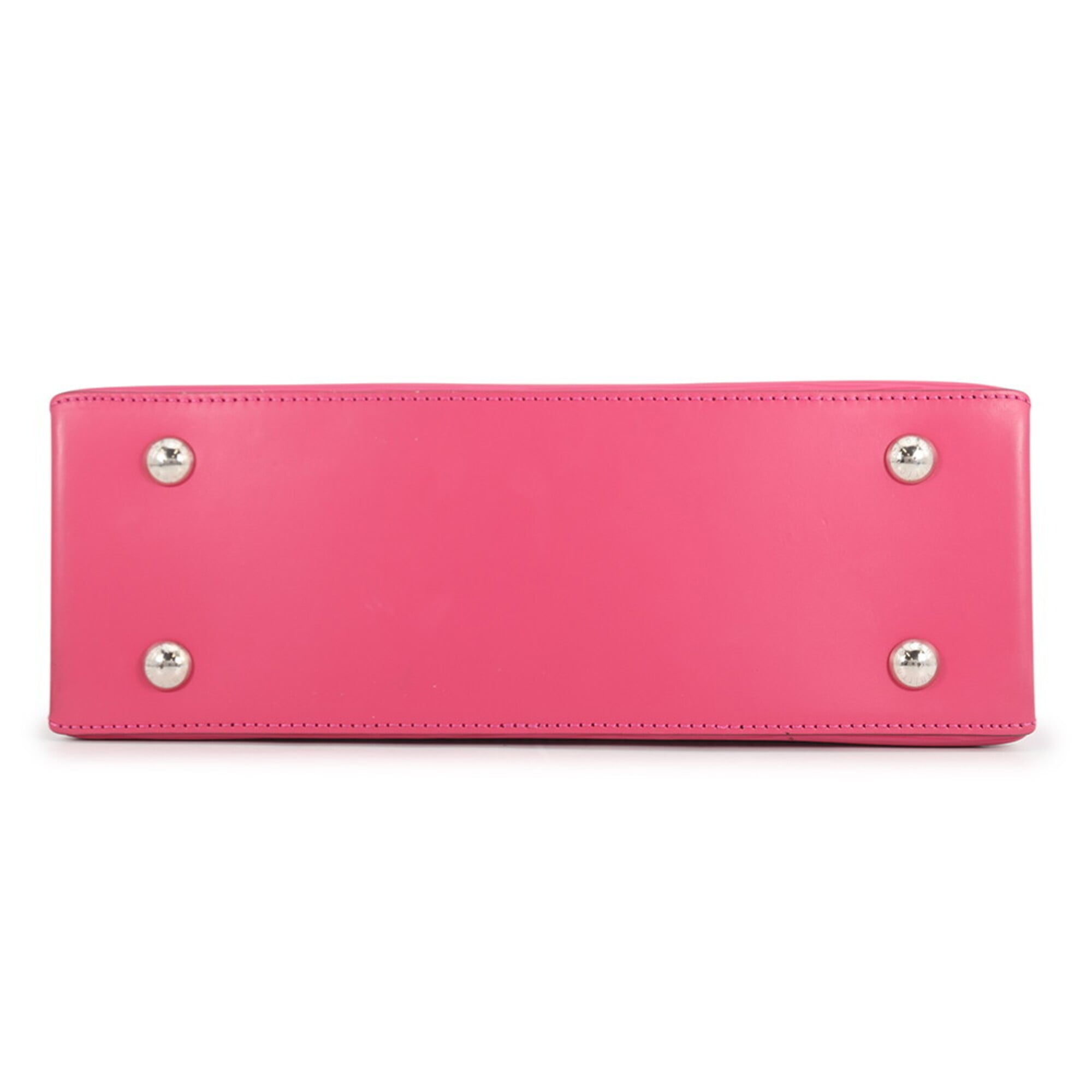 Louis Vuitton Epi Black Hot Pink Epi Leather Handbag Shoulder Bag (Pre-Owned)
